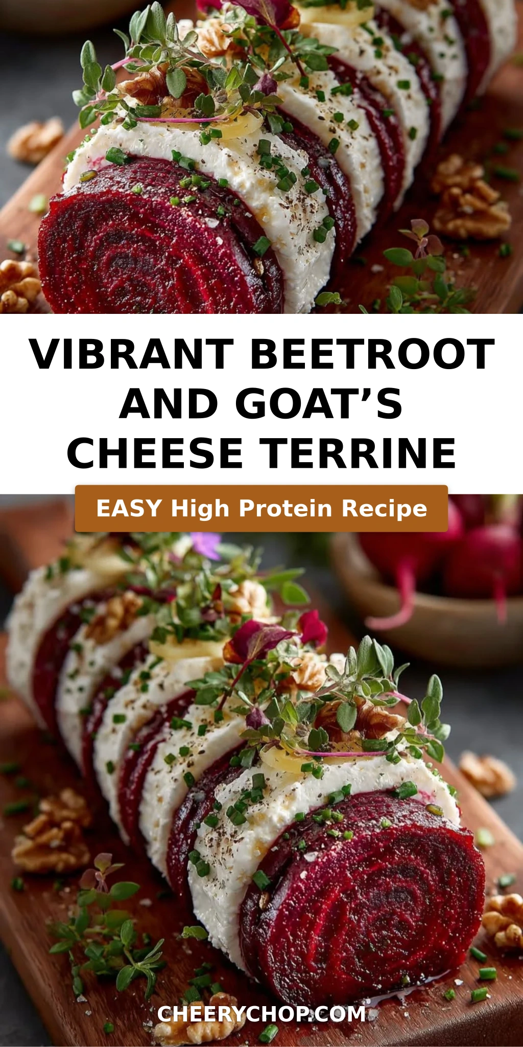 Vibrant Beetroot and Goat’s Cheese Terrine