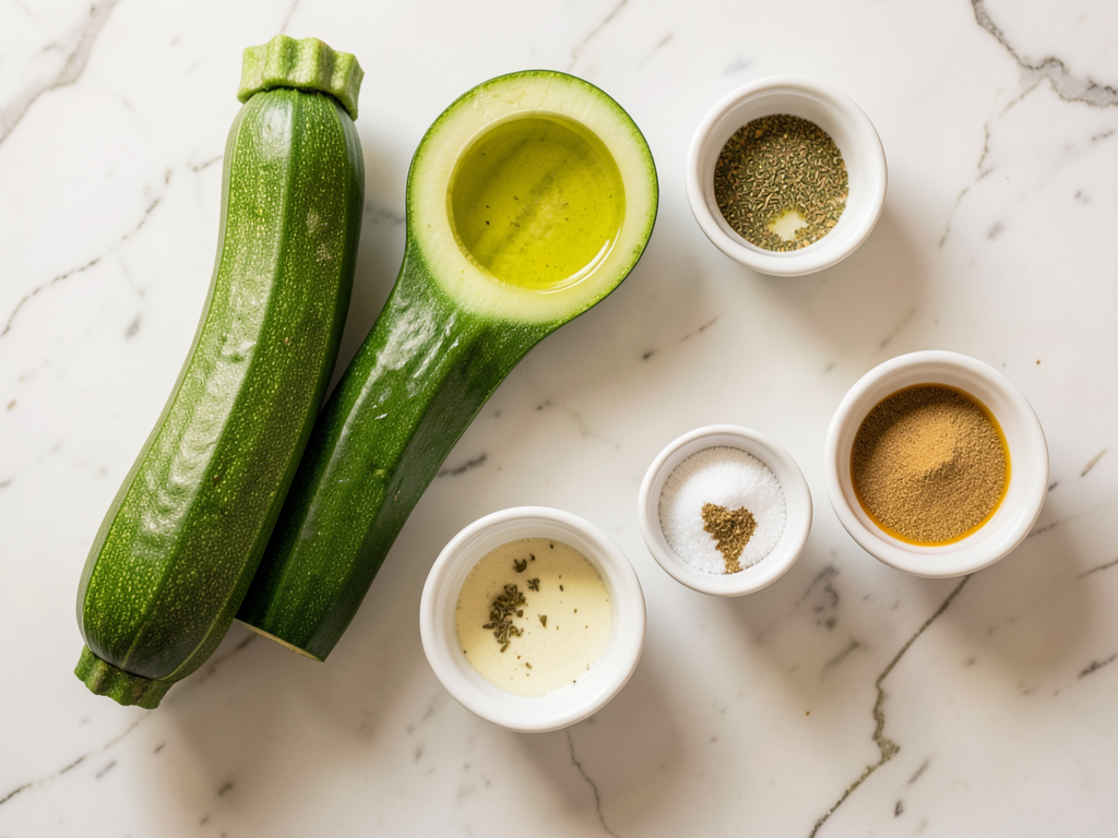 Layered Zucchini Ricotta Melts with Marinara