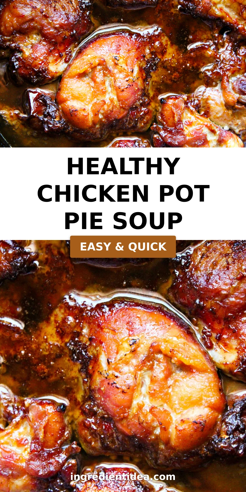 Healthy Chicken Pot Pie Soup