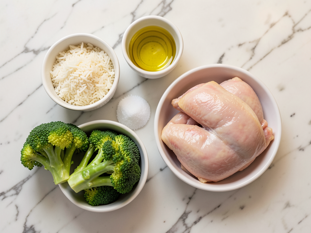 Sticky Chicken Rice Bowls