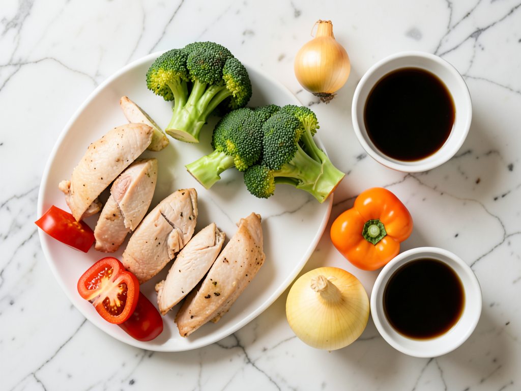Easy Chicken Stir Fry with vegetables