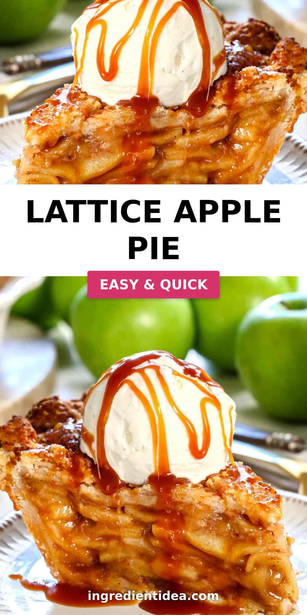 Lattice Apple Pie