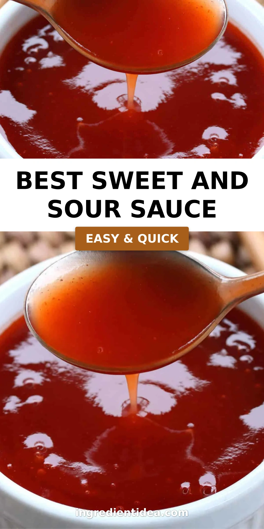 BEST Sweet and Sour Sauce