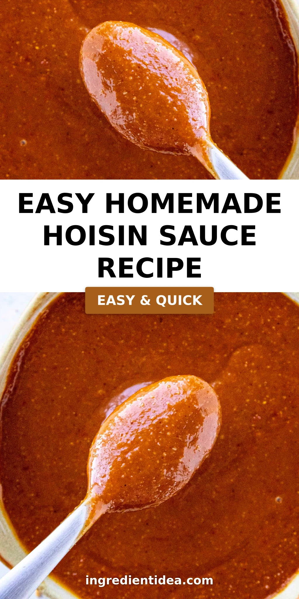Easy Homemade Hoisin Sauce Recipe