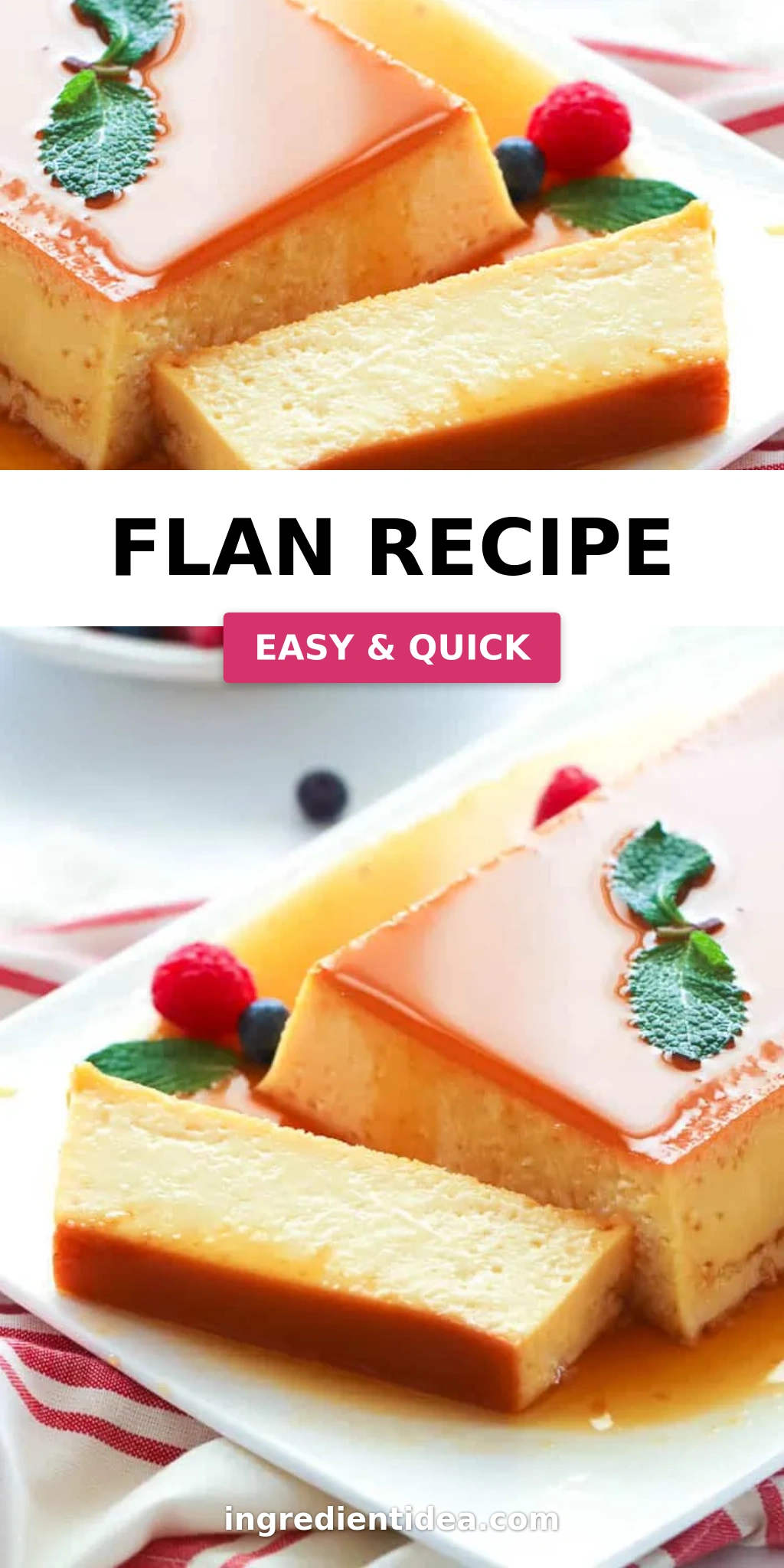 Flan Recipe