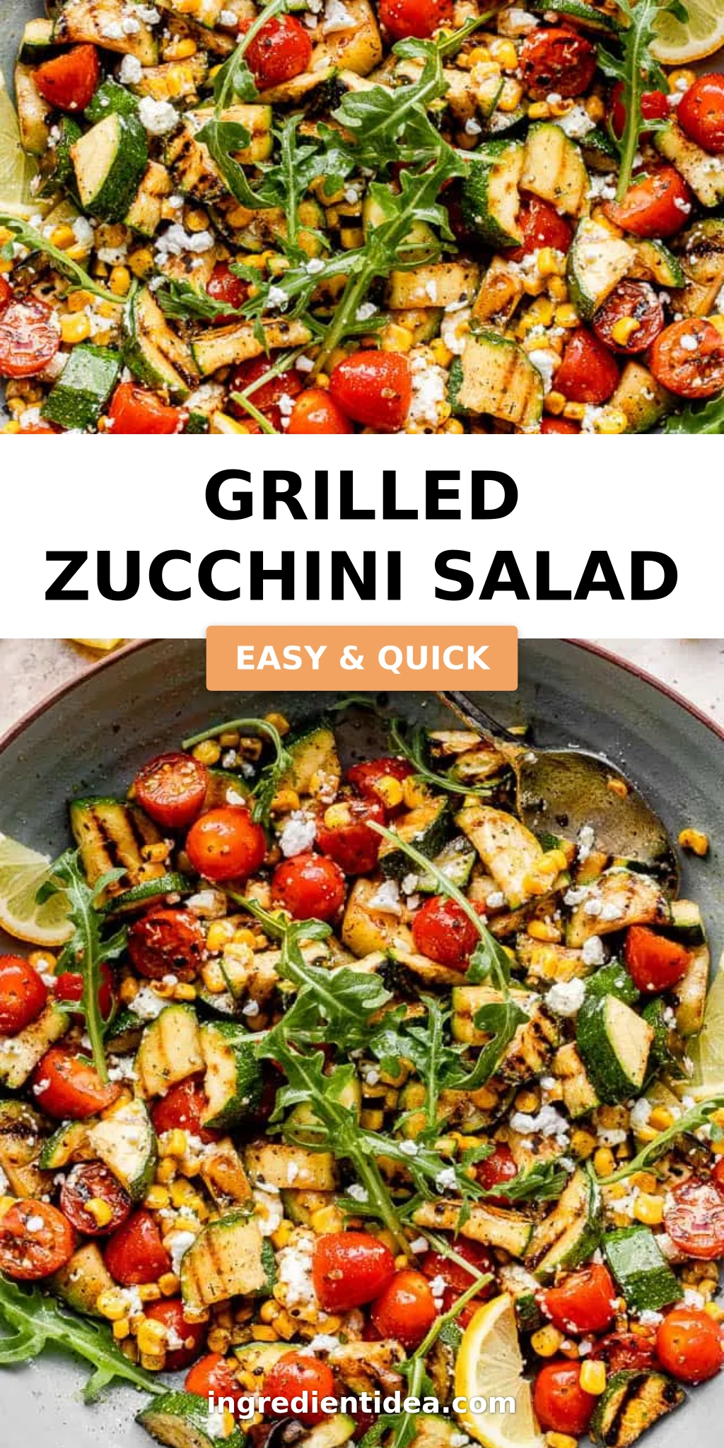 Grilled Zucchini Salad
