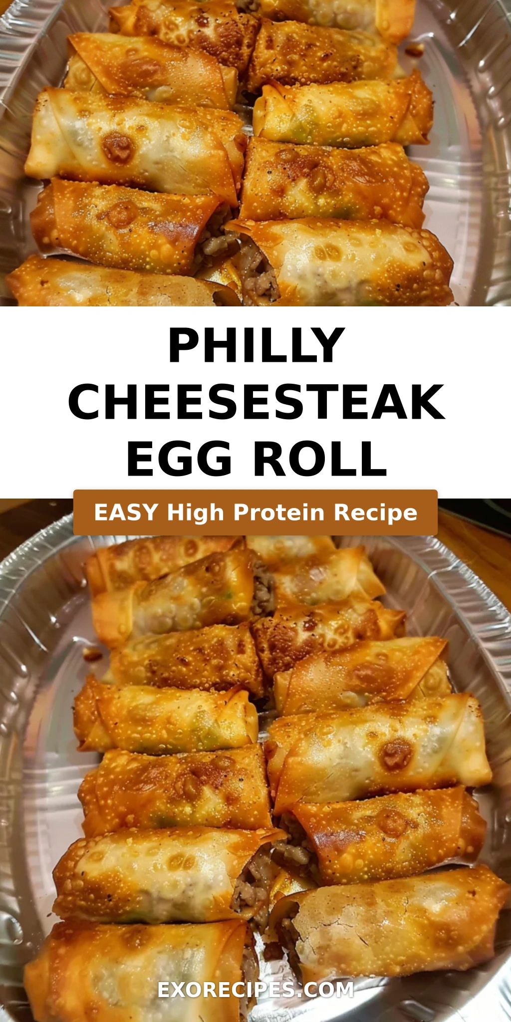 Philly Cheesesteak Egg Roll