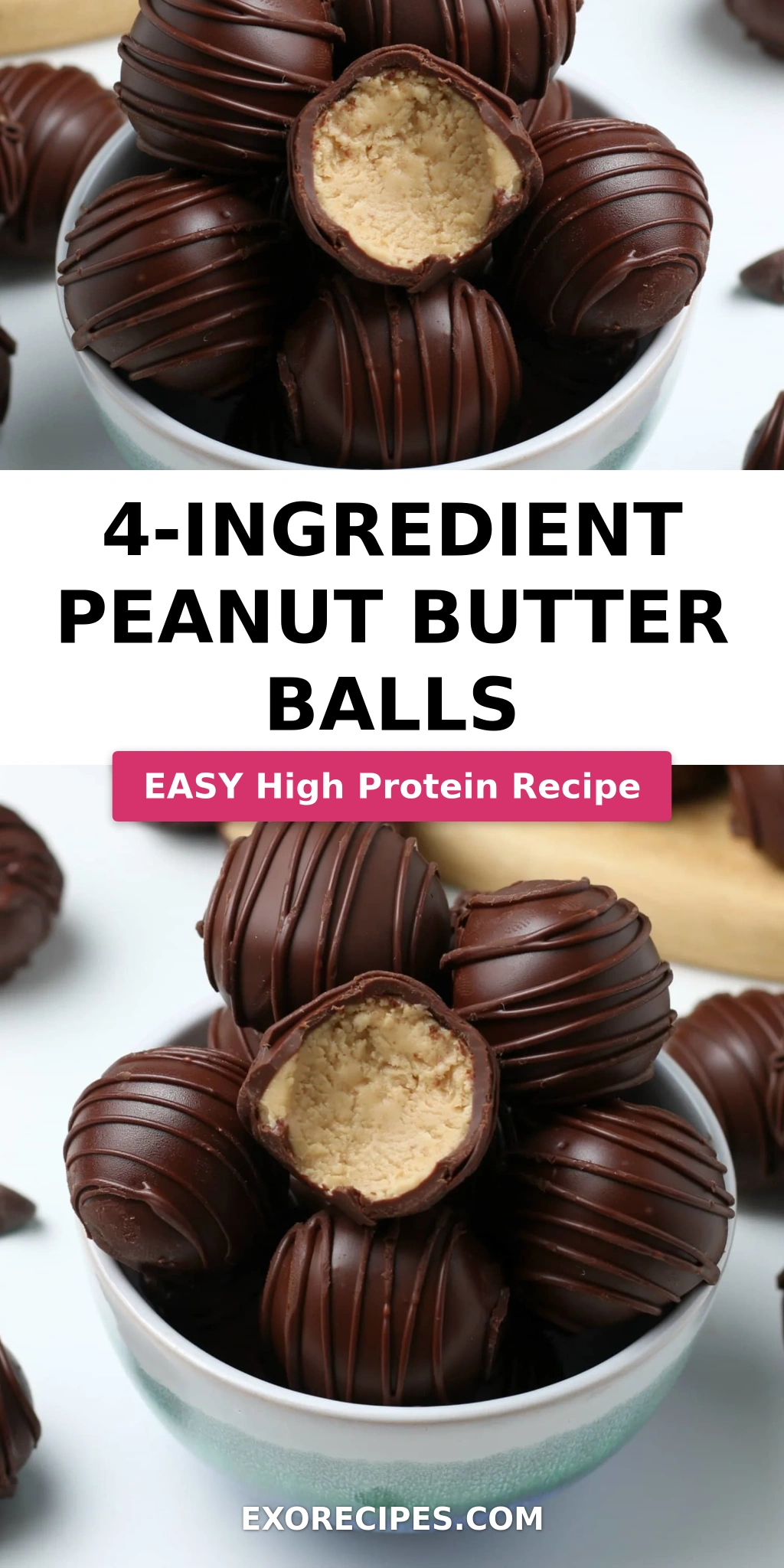 4-ingredient Peanut Butter Balls