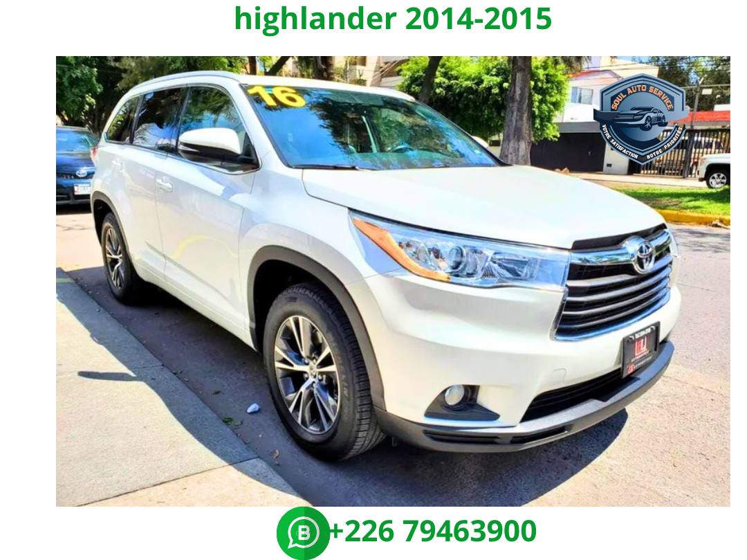 Toyota Highlander 2014-2015 LE