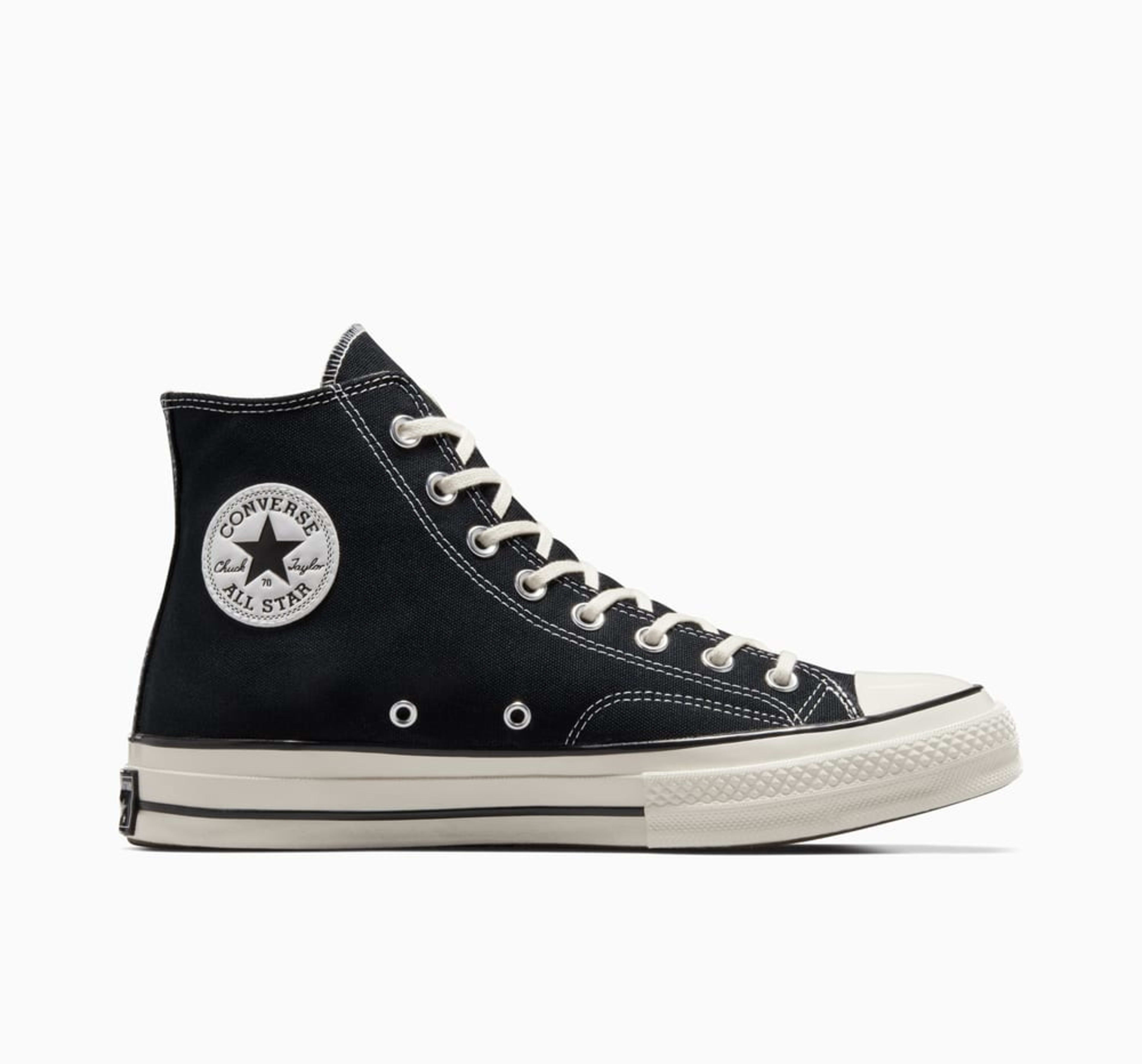 BOTA CONVERSE CHUCK TAYLOR 70S NEGRA vista 1