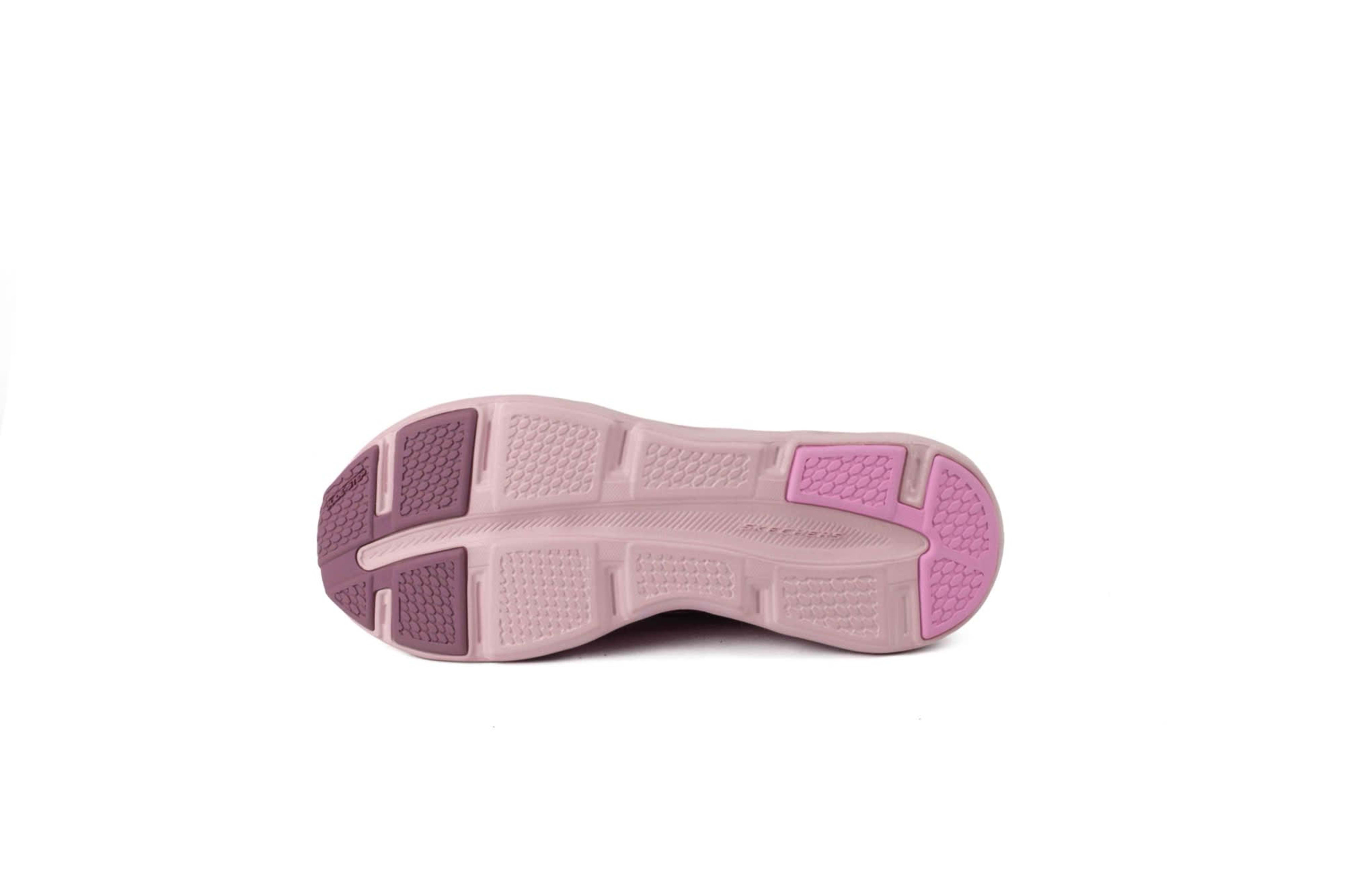 TENIS SKECHERS MUJER GLIDE STEP ALTUS GRIS/ROSADO vista 6