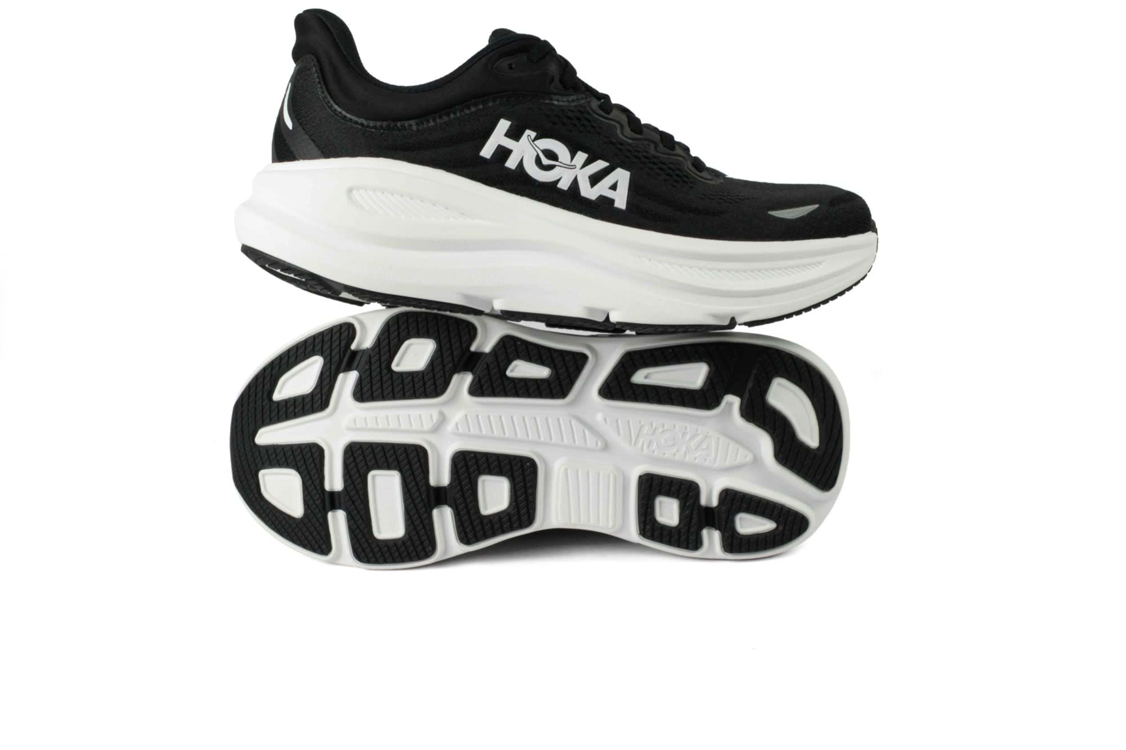 TENIS HOKA BONDI 9 HOMBRE NEGRO MUJER vista 4