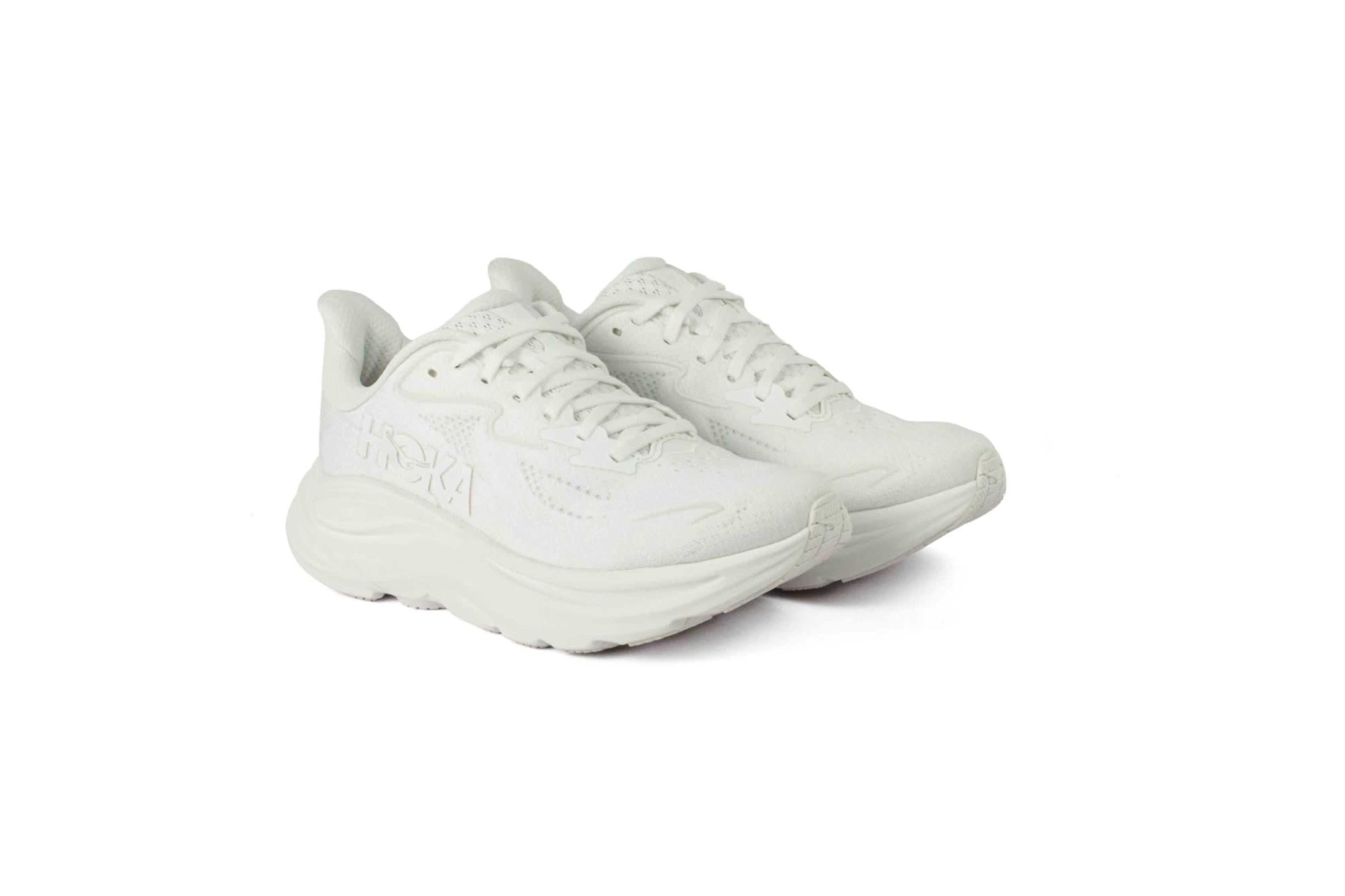 TENIS HOKA CLIFTON 10 UNISEX BLANCO vista 1