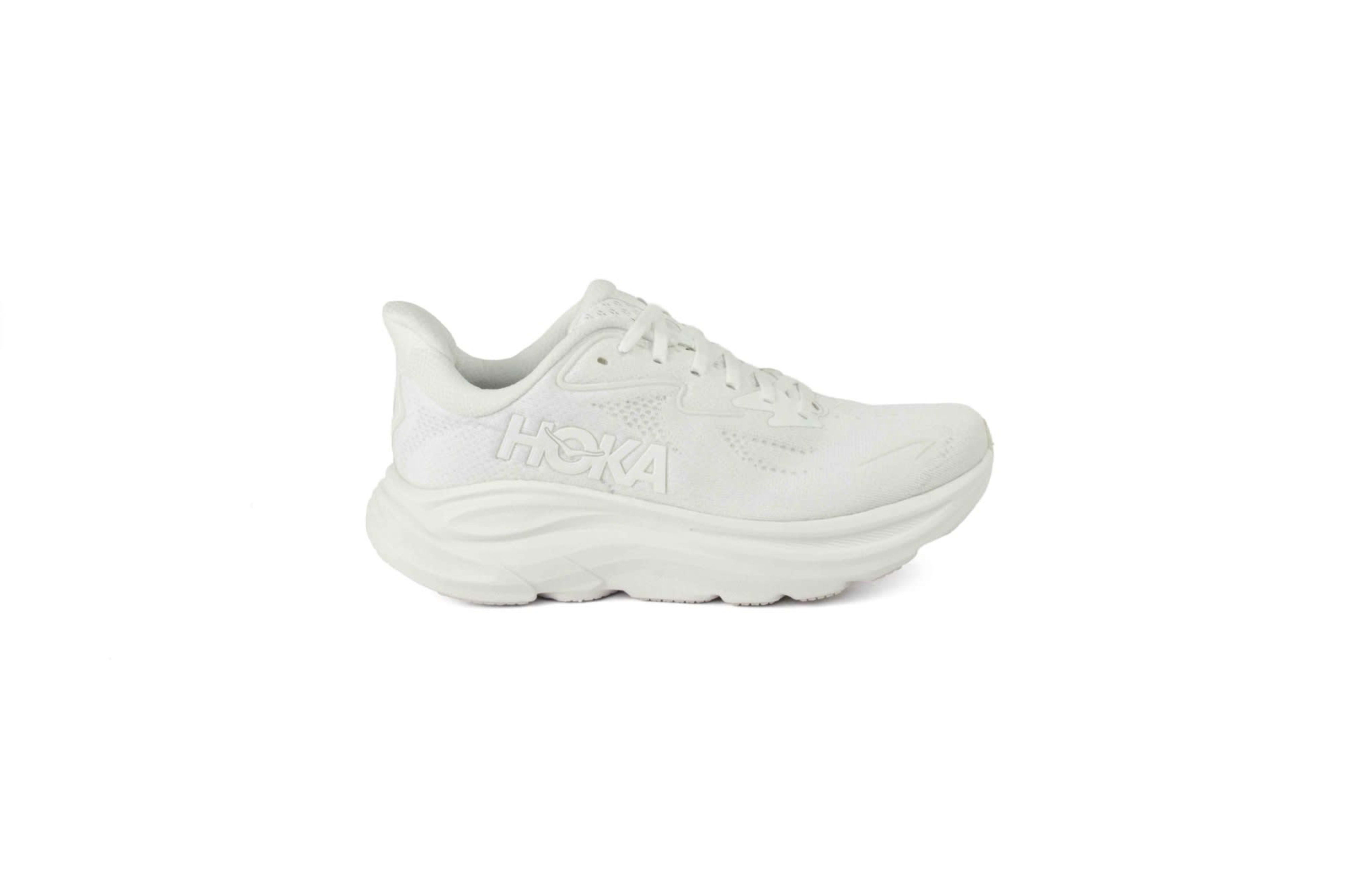 TENIS HOKA CLIFTON 10 UNISEX BLANCO vista 2
