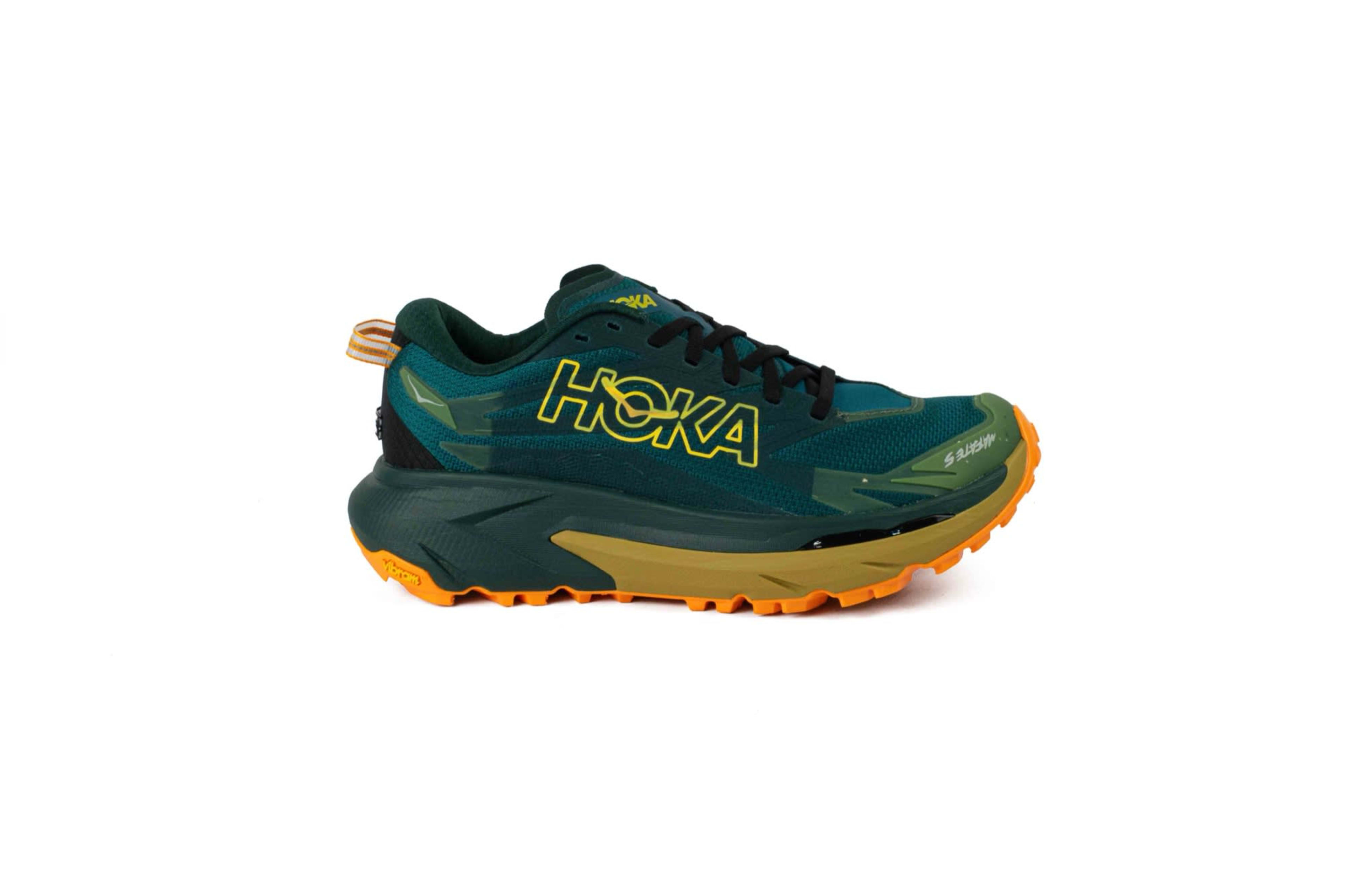 TENIS HOKA MAFATE 5 TIDAL WAVE/MUSTARD SEED vista 2