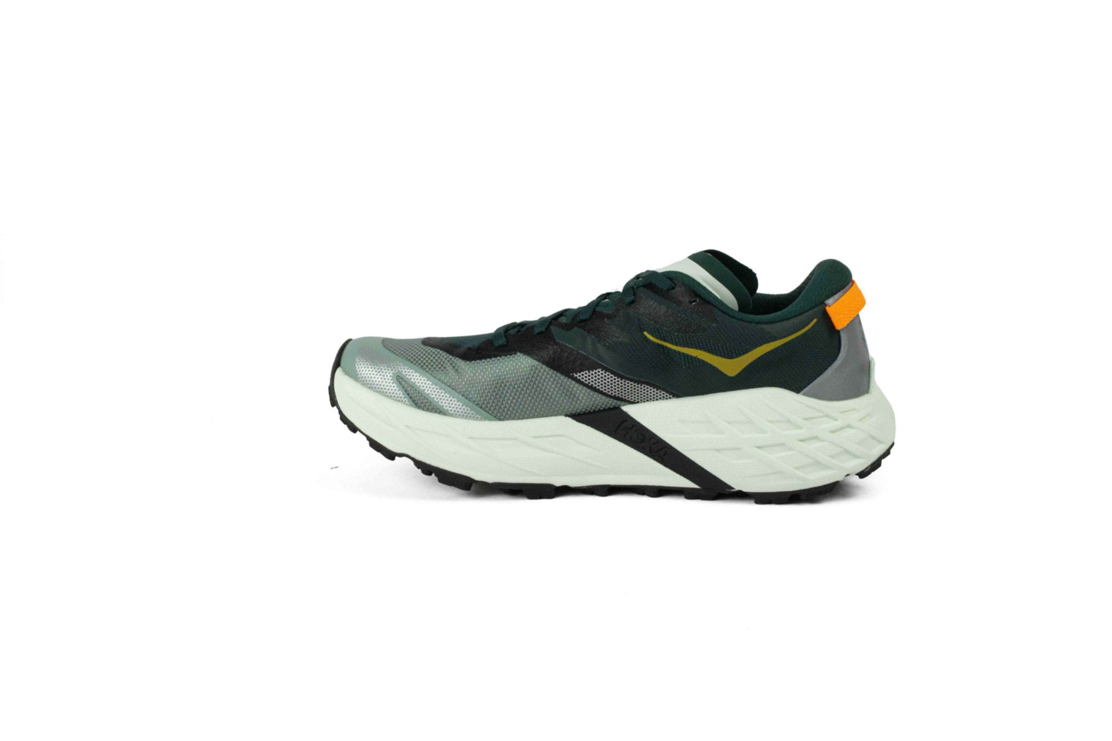 TENIS HOKA SPEEDGOAT 7 HOMBRE VERDE vista 3