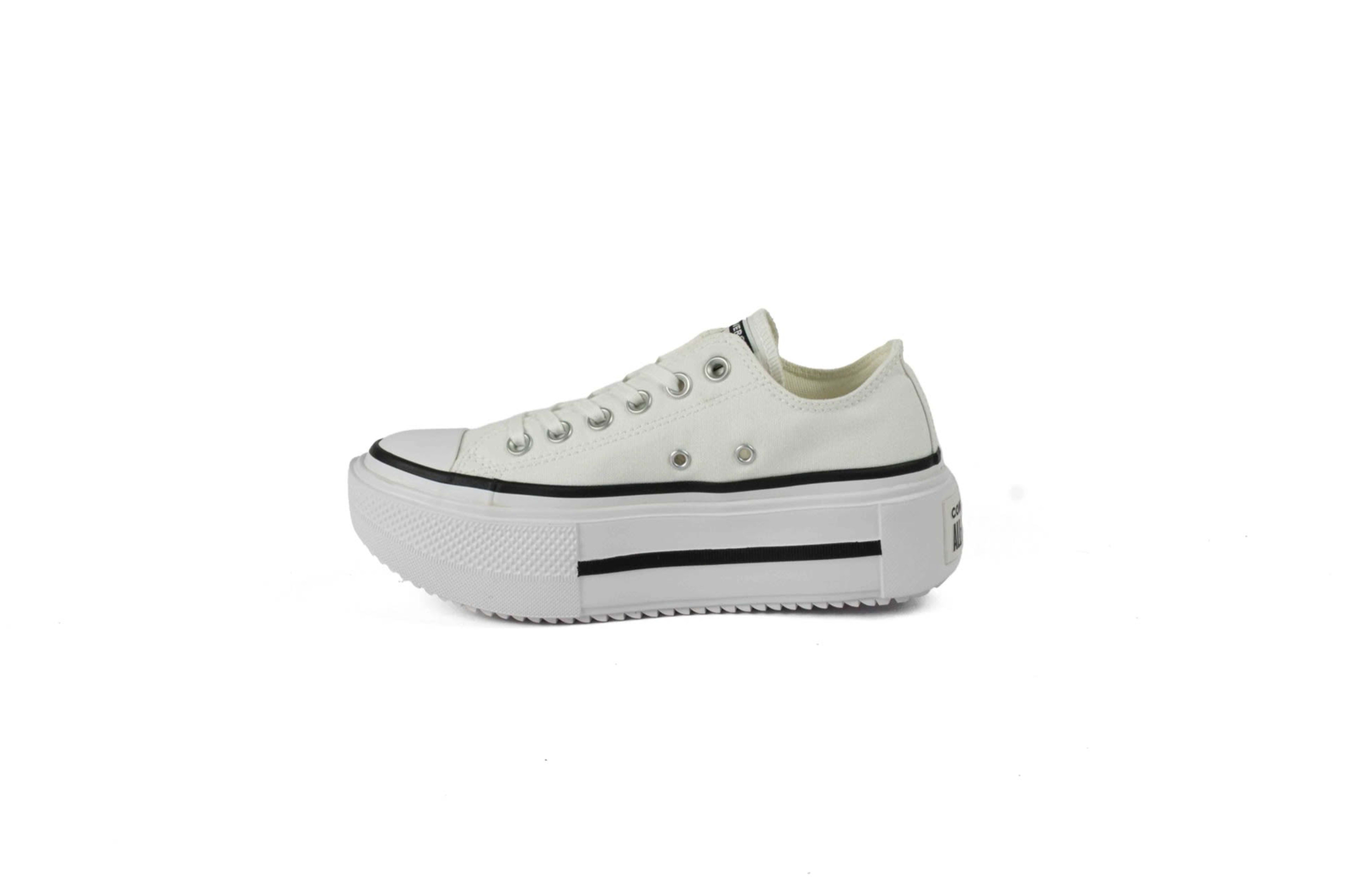 CONVERSE CHUCK TAYLOR ALL STAR DOUBLE BLANCO vista 3