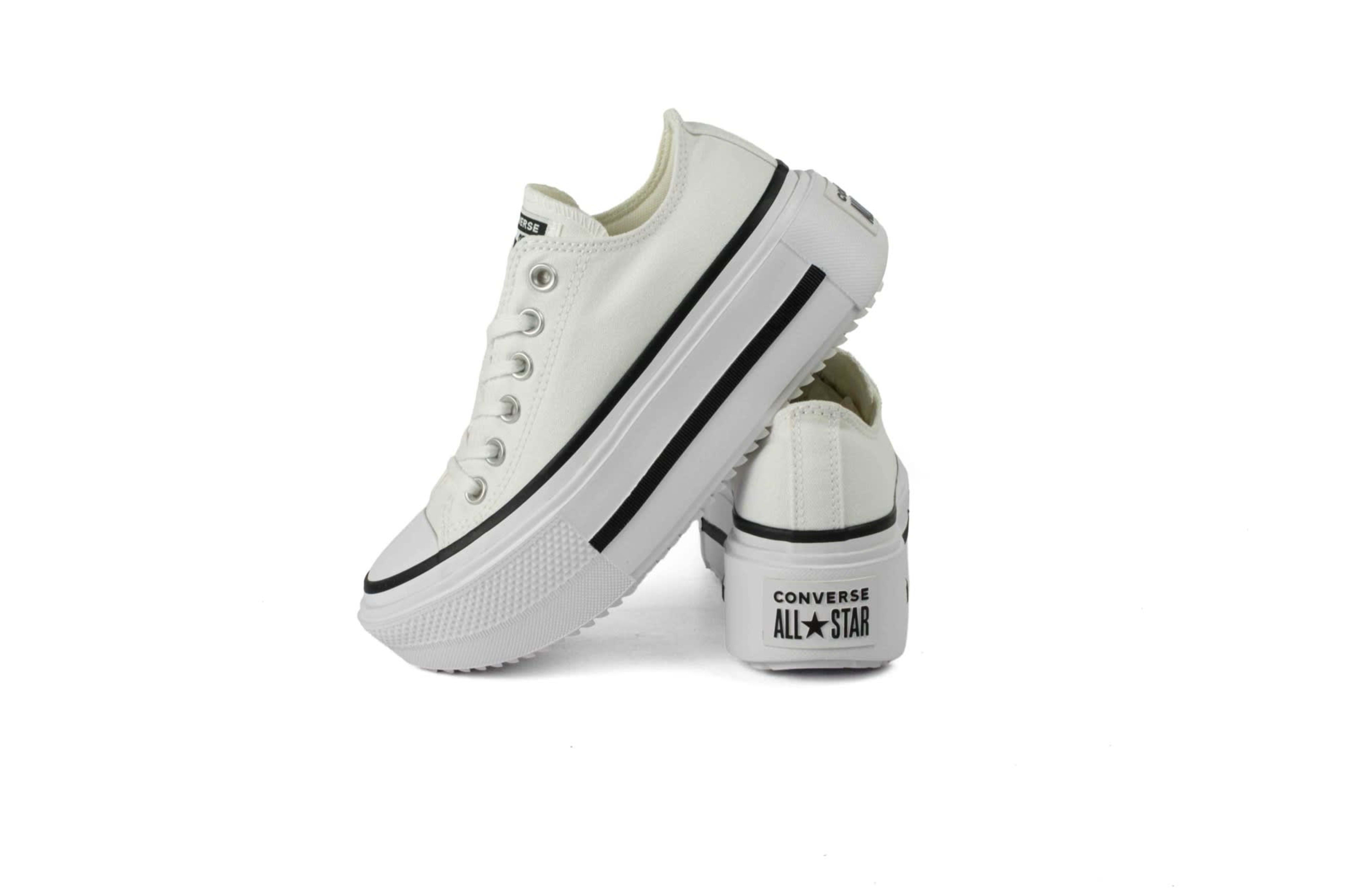 CONVERSE CHUCK TAYLOR ALL STAR DOUBLE BLANCO vista 4