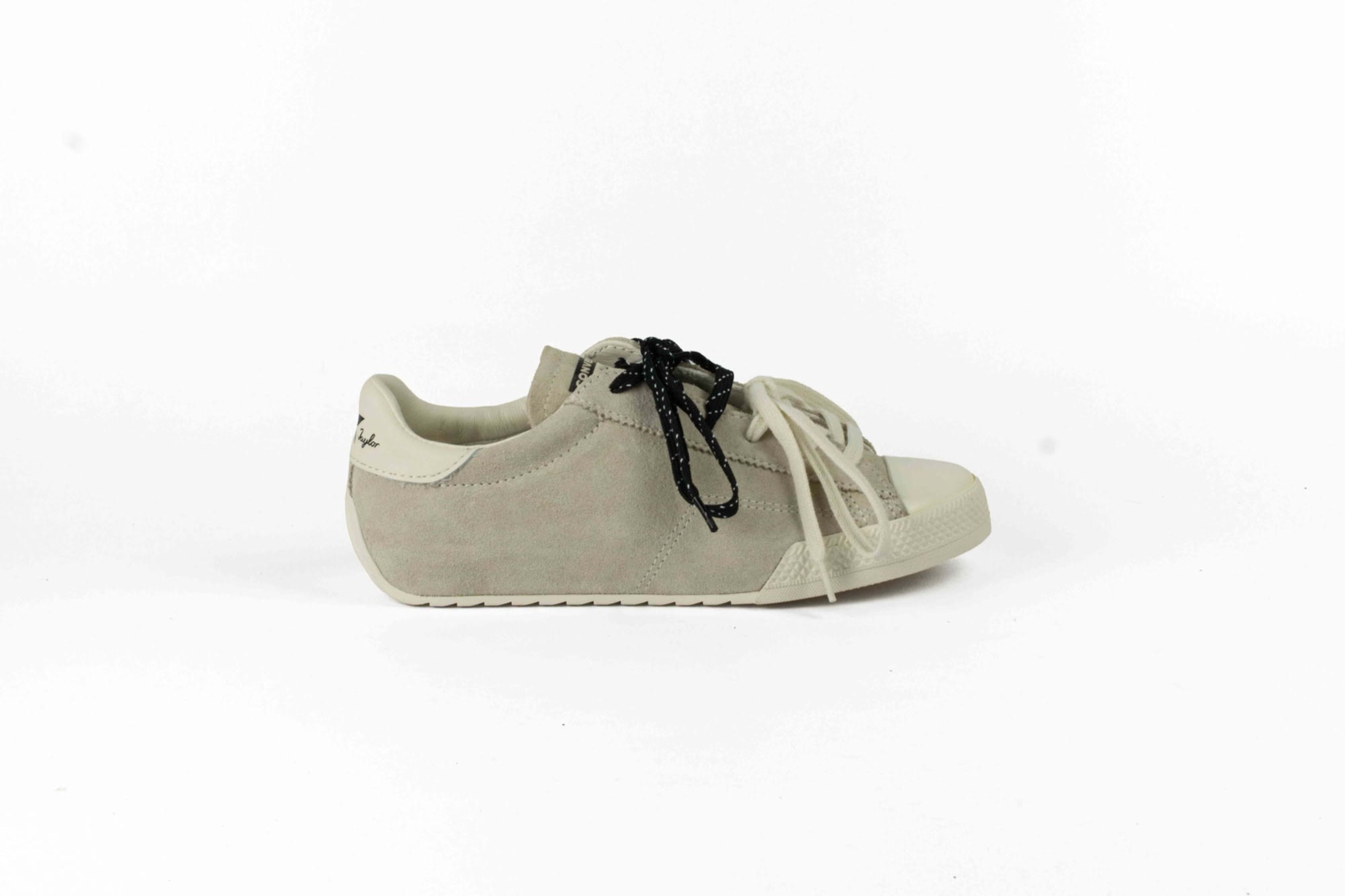 TENIS CONVERSE CHUCK TAYLOR LO BEIGE MUJER vista 2