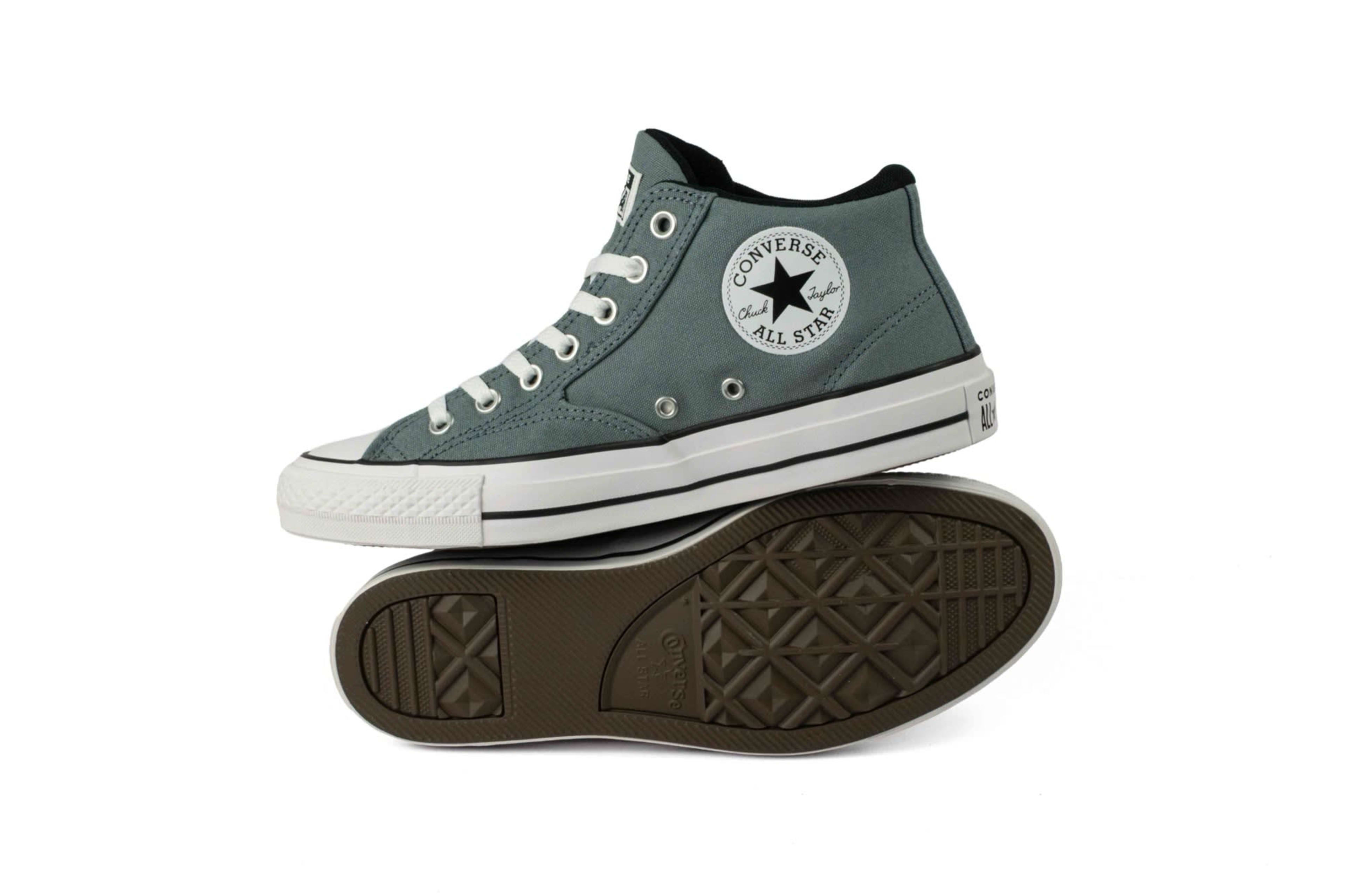 MEDIA BOTA CONVERSE HIGH STREET HOMBRE GRIS vista 5