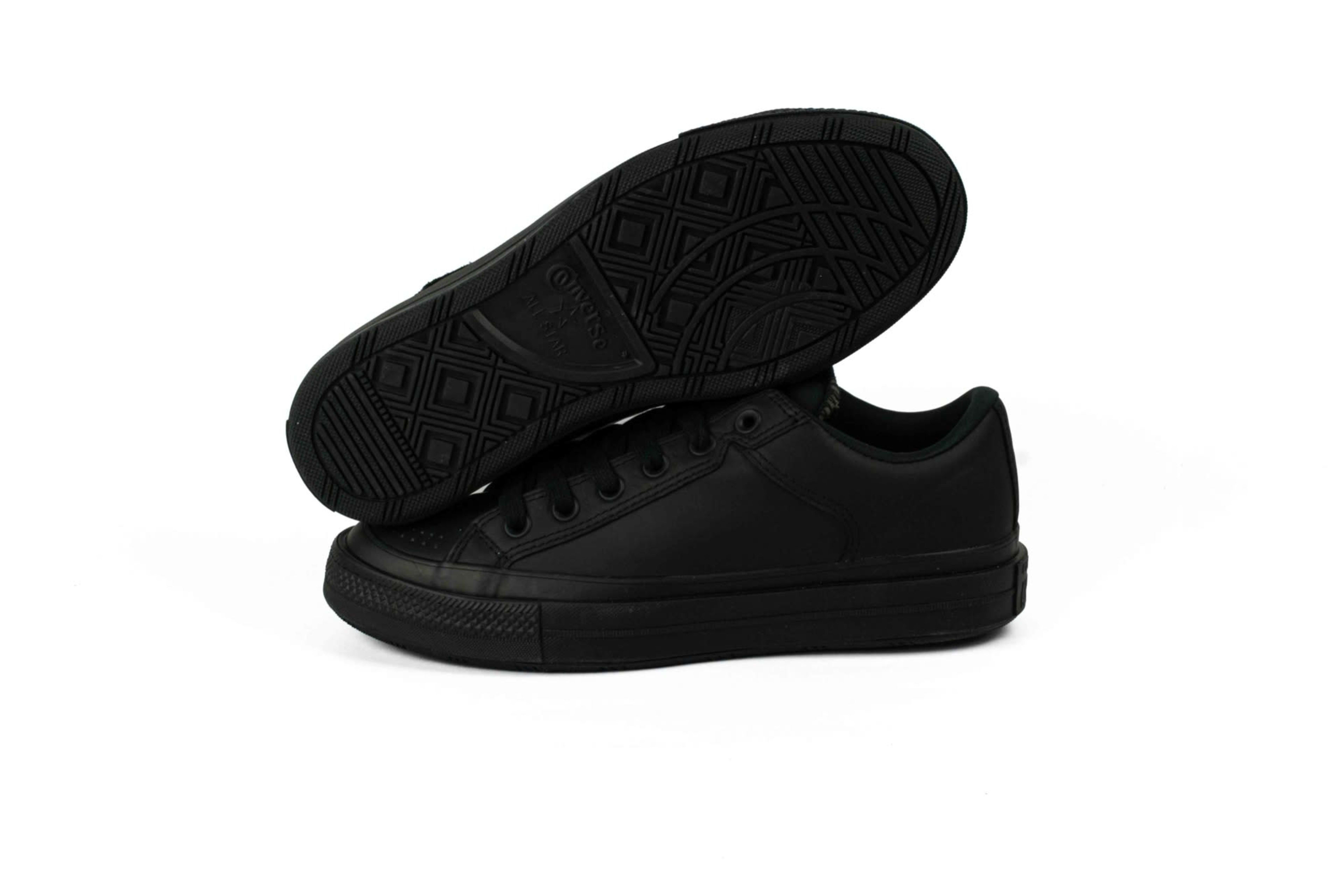 CONVERSE MEDIA BOTA TODA NEGRA vista 5