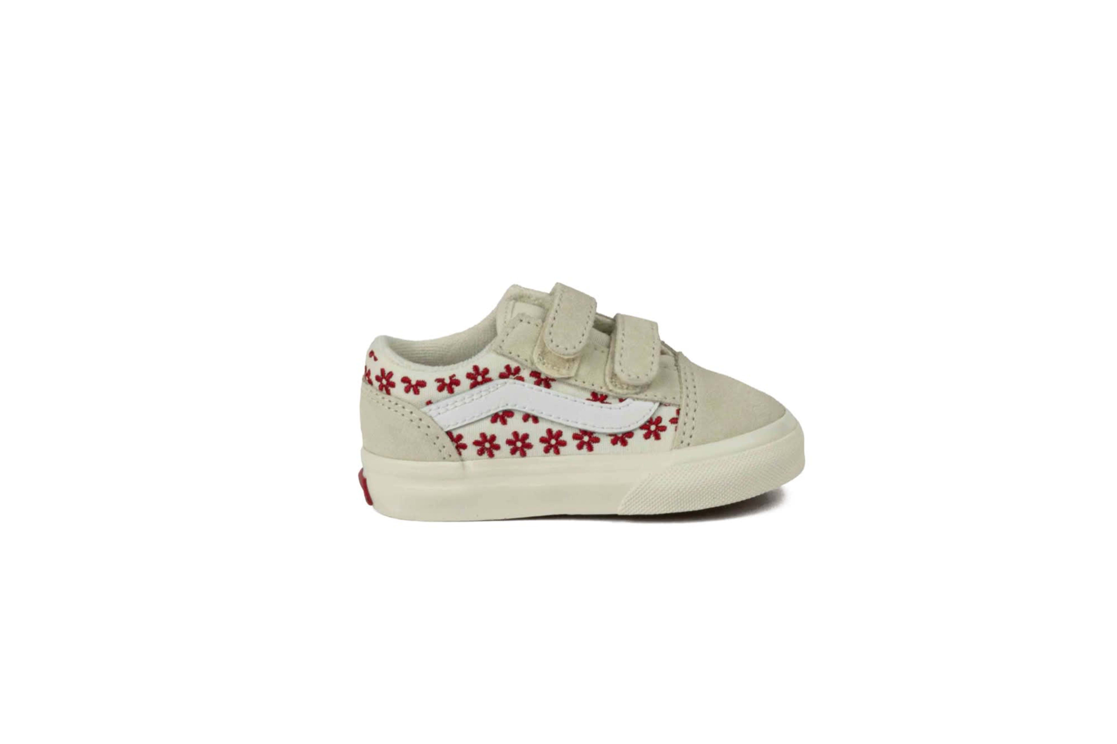 TENIS VANS NIÑA OLS SKOOL ROSA FLORAL