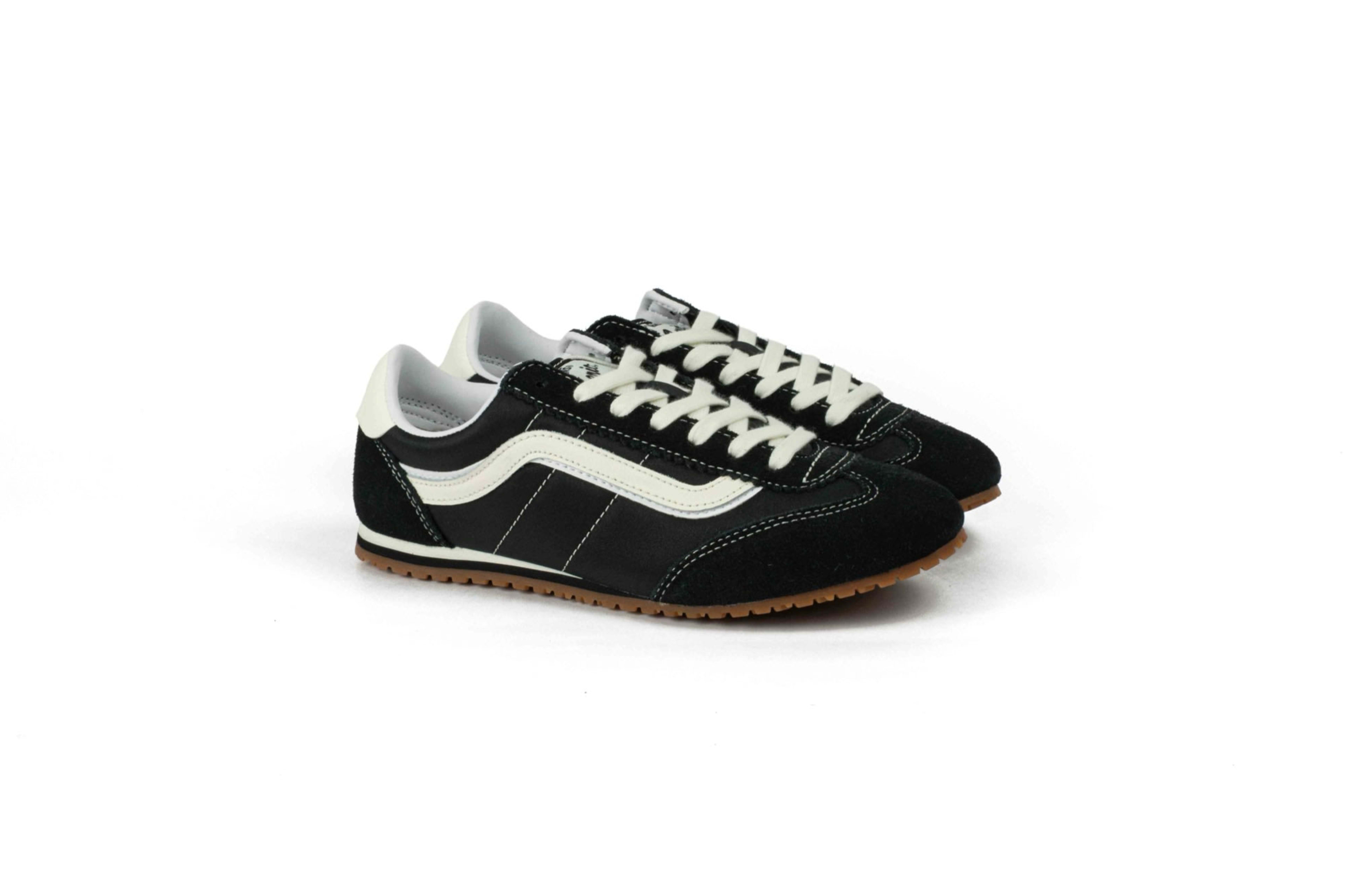 TENIS VANS SUPER LOWPRO MUJER NEGRO/BLANCO vista 1
