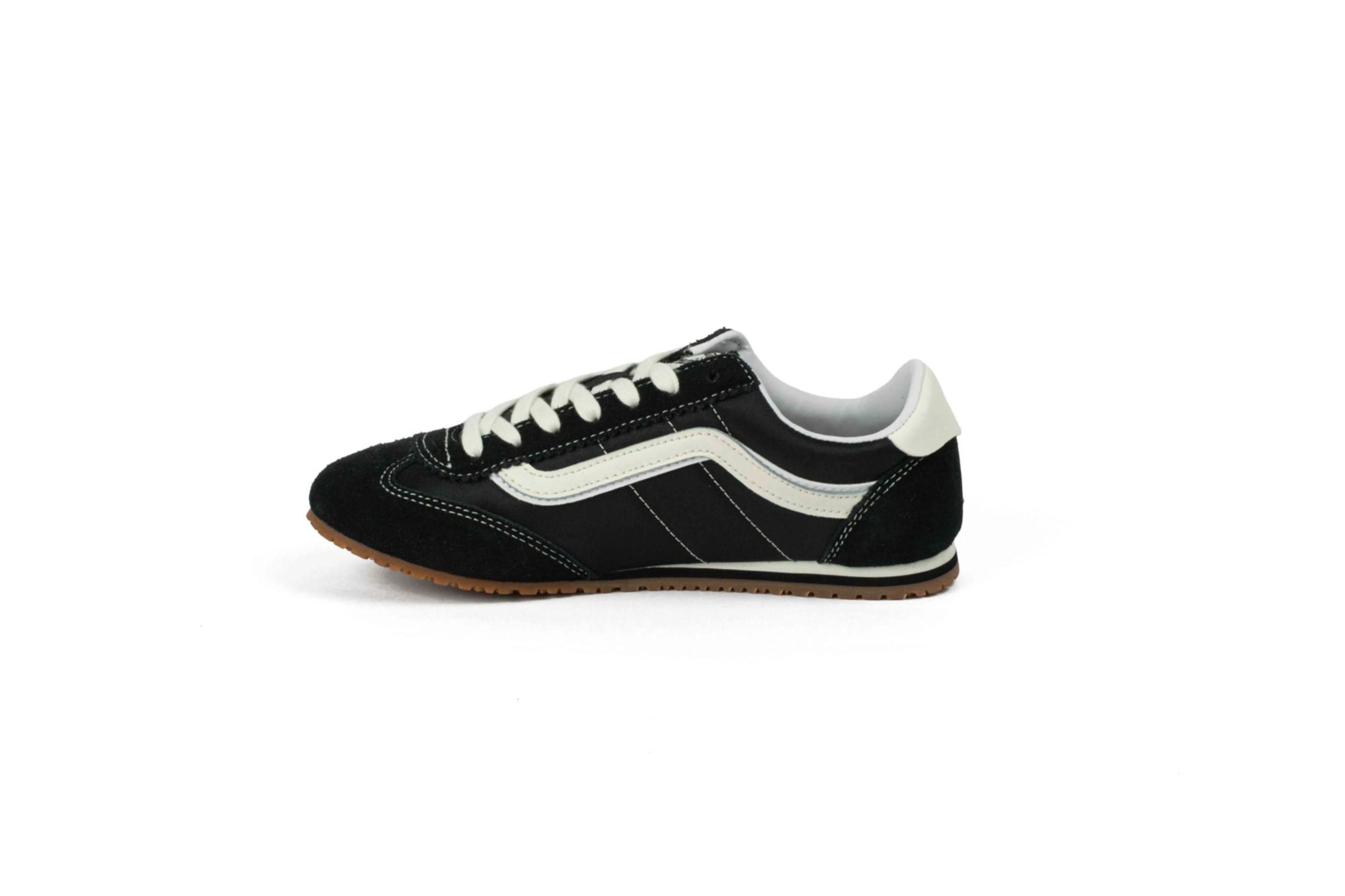 TENIS VANS SUPER LOWPRO MUJER NEGRO/BLANCO vista 3