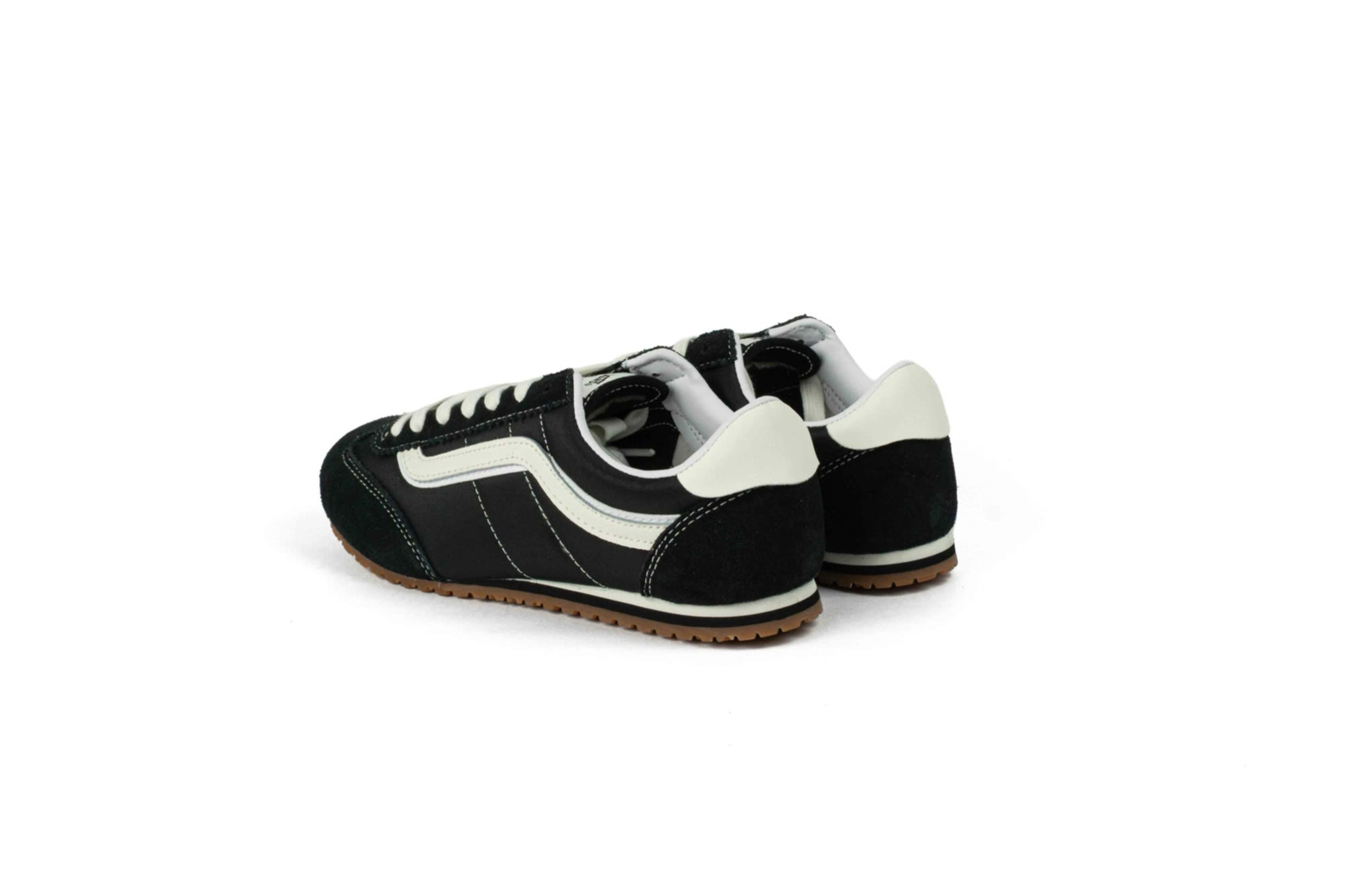 TENIS VANS SUPER LOWPRO MUJER NEGRO/BLANCO vista 4
