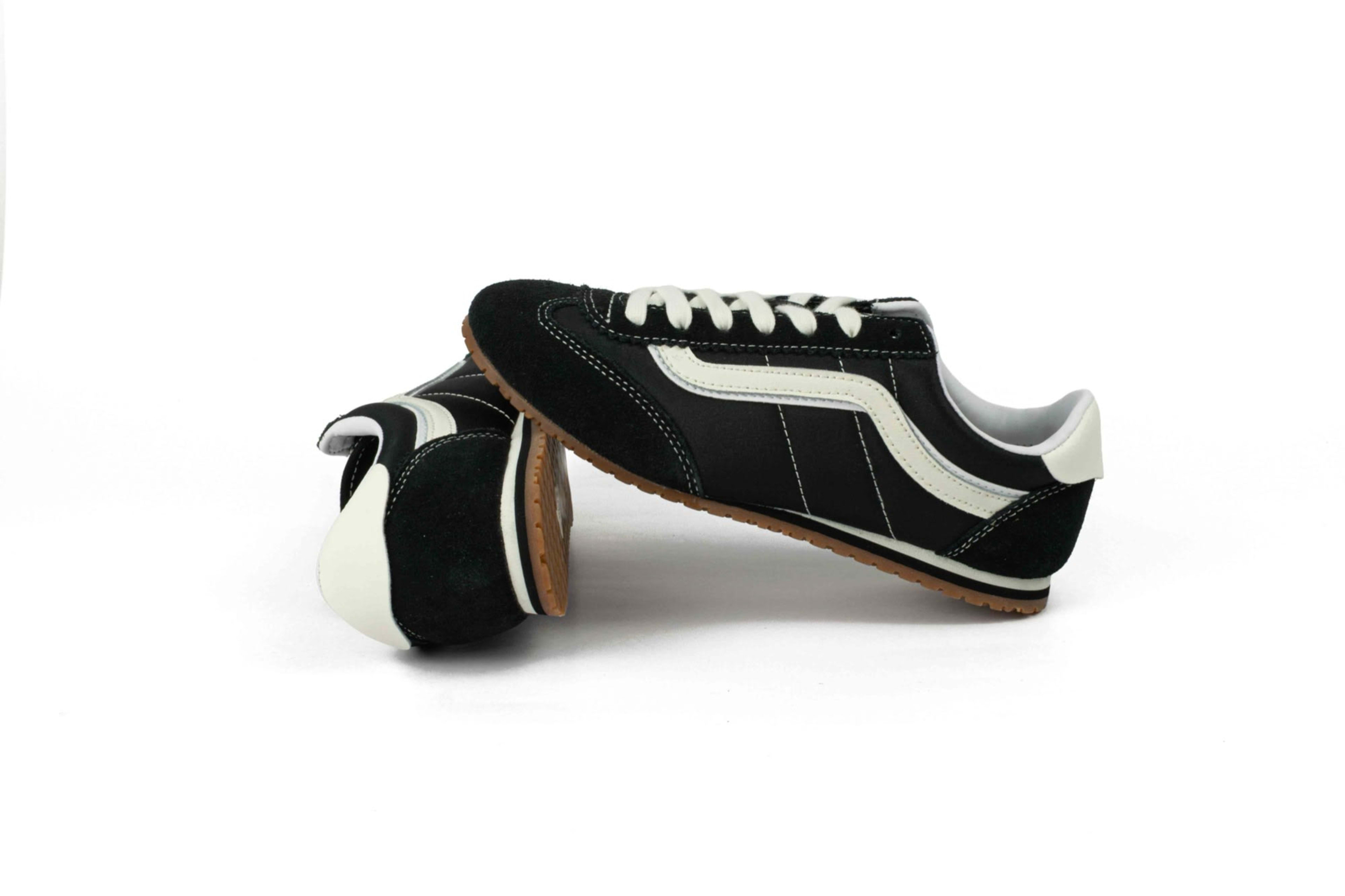 TENIS VANS SUPER LOWPRO MUJER NEGRO/BLANCO vista 5