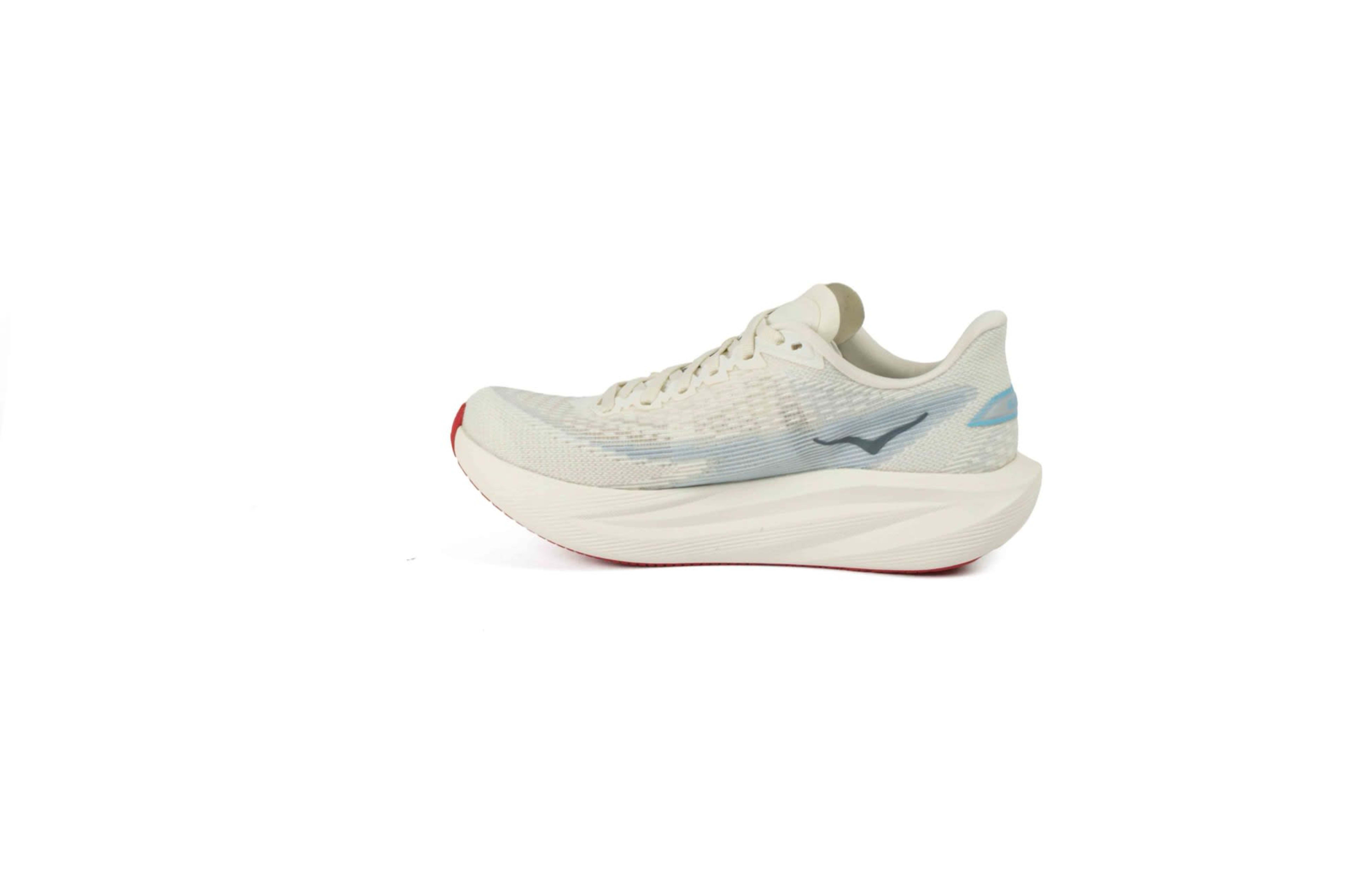 TENIS HOKA MACH 7 UNISEX BALNCO vista 3