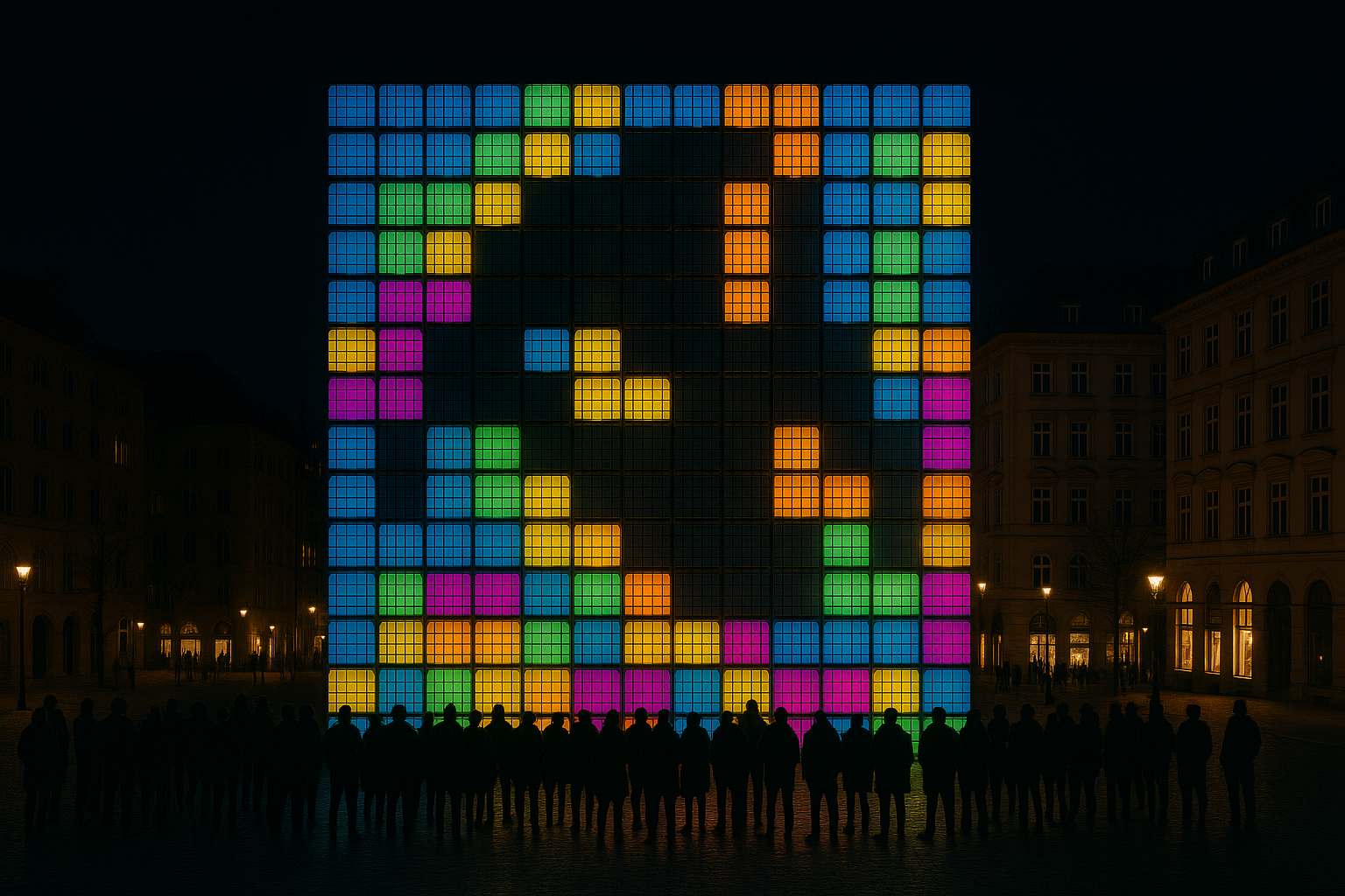 IBC Tetris detail