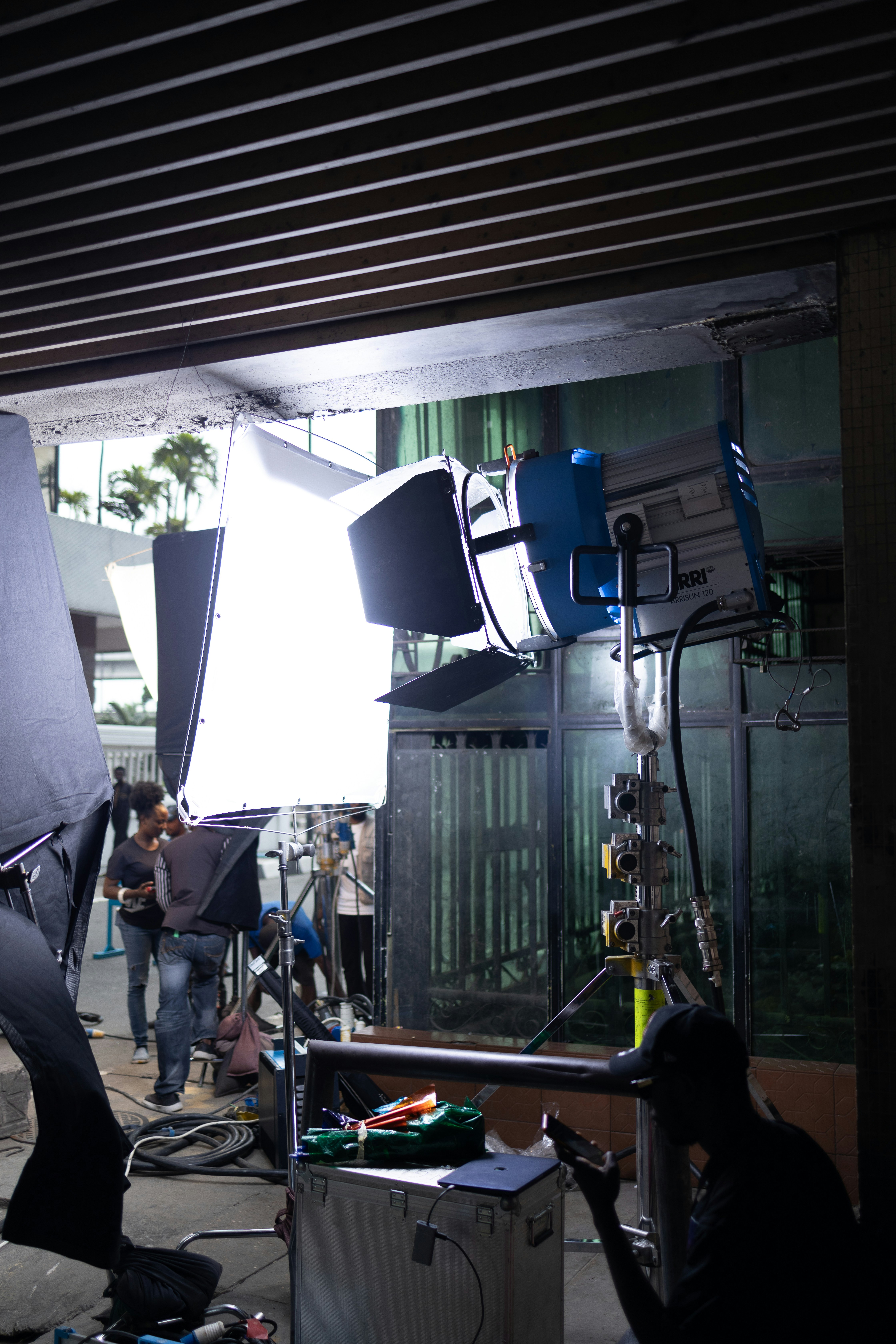 Professional lighting setup