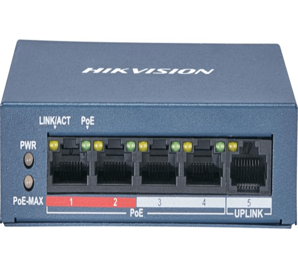 4 Port Fast Ethernet Unmanaged POE Switch