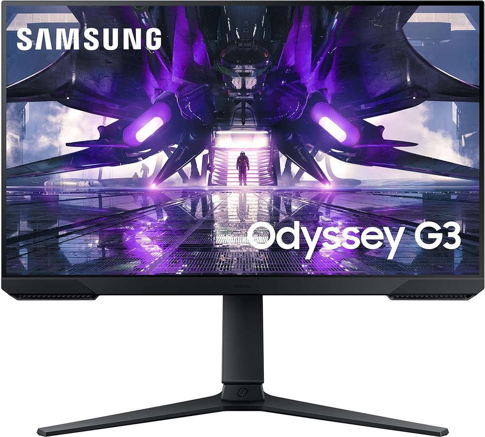 Samsung 24-Inch(60cm) FHD Odyssey G3 Gaming, 165 Hz, 1Ms Flat LED Monitor, 1920 X 1080 Pixels, Height Adjustable Stand,