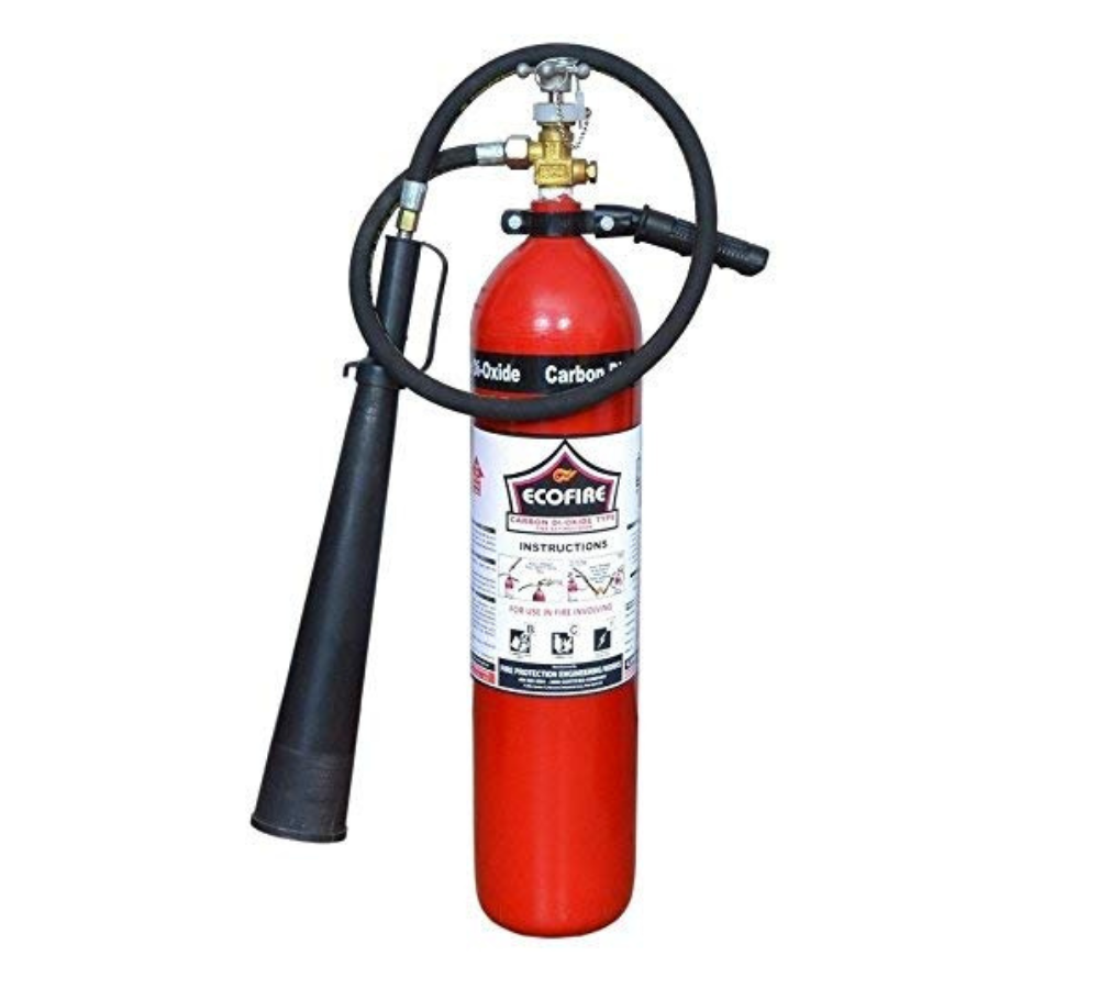 Eco Fire Co2 Type 4.5 Kg Fire Extinguisher (Red and Black)