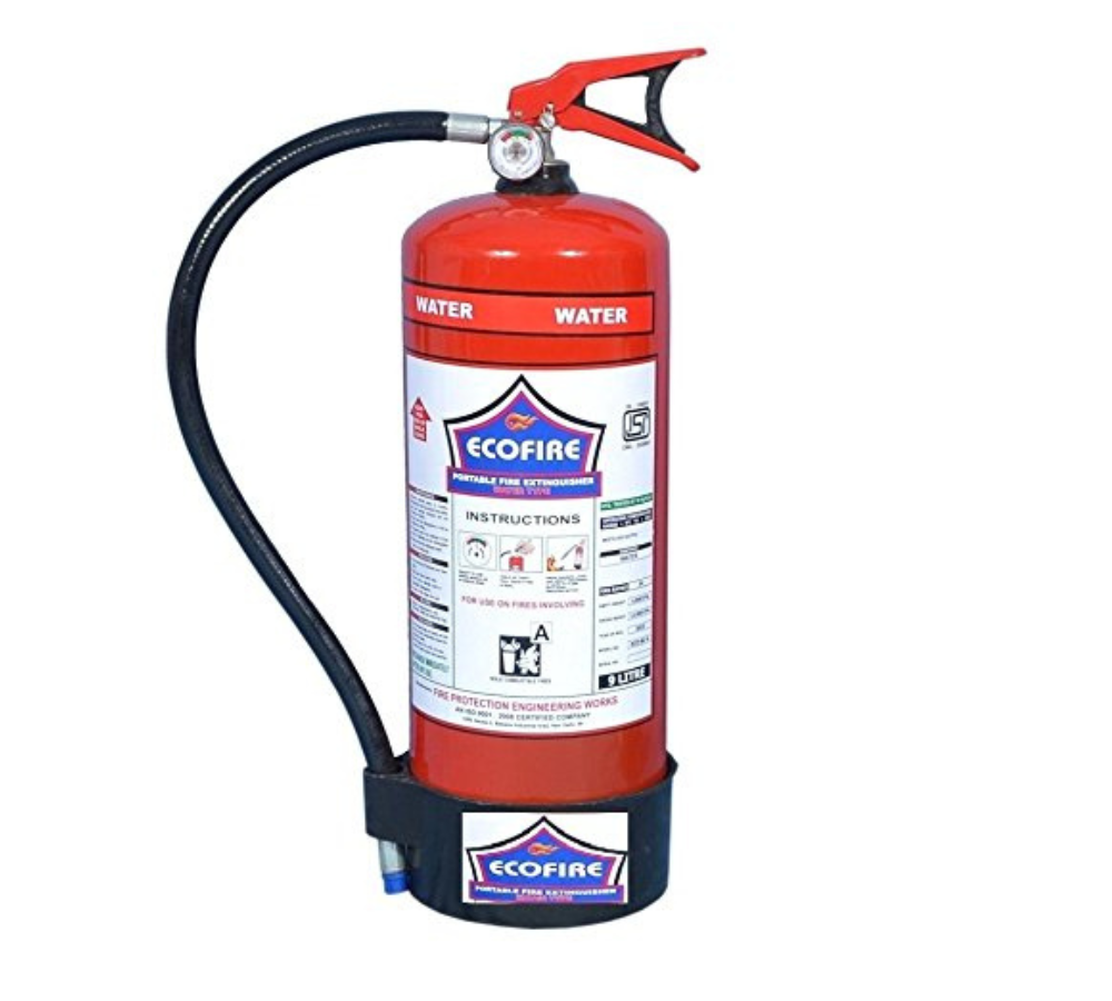 Eco Fire Water Types Fire Extinguisher 9KG (ISI Marked, ISO Certified and Approved)