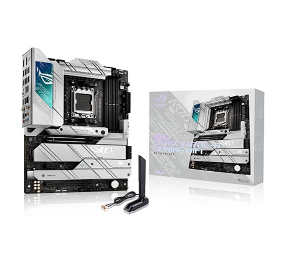 Asus Rog Strix X670E-A Gaming WiFi Amd Ryzen X670 Am5 Atx Motherboard (ROG Strix X670E-A Gaming WiFi)