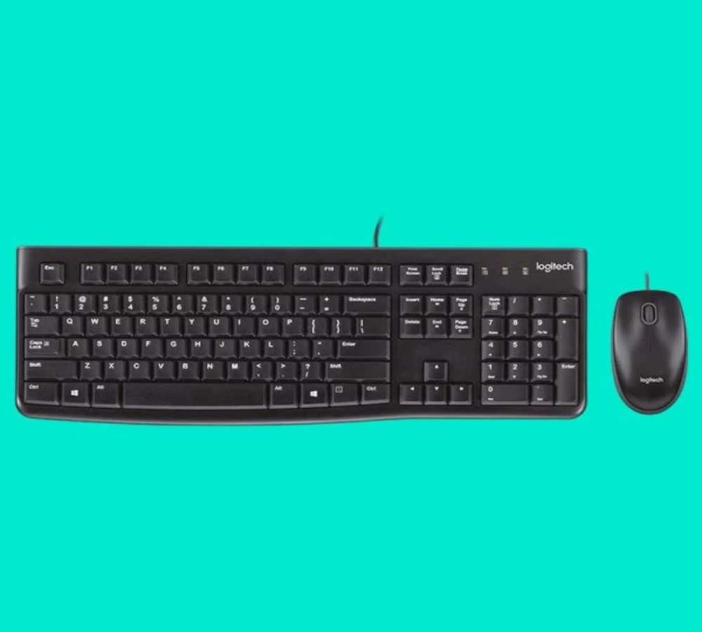 Logitech MK120 Keyboard And Mouse Combo (MK120