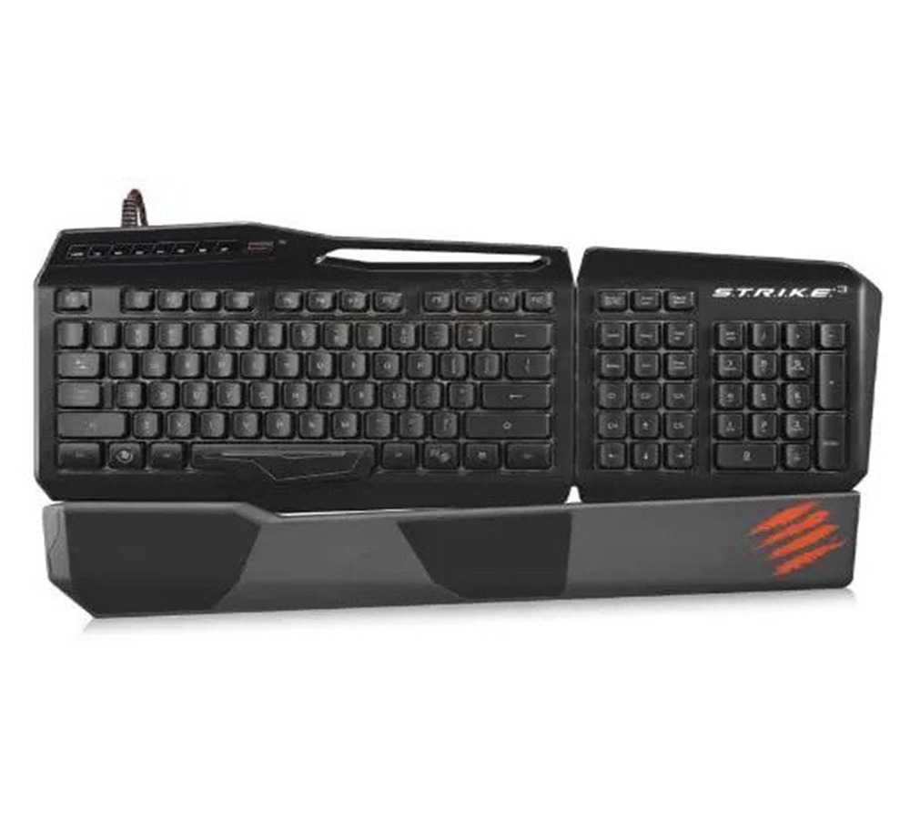 Mad Catz The Authentic S.T.R.I.K.E. 13 Gaming Keyboard (Ks13Mrusbl001-0-1)