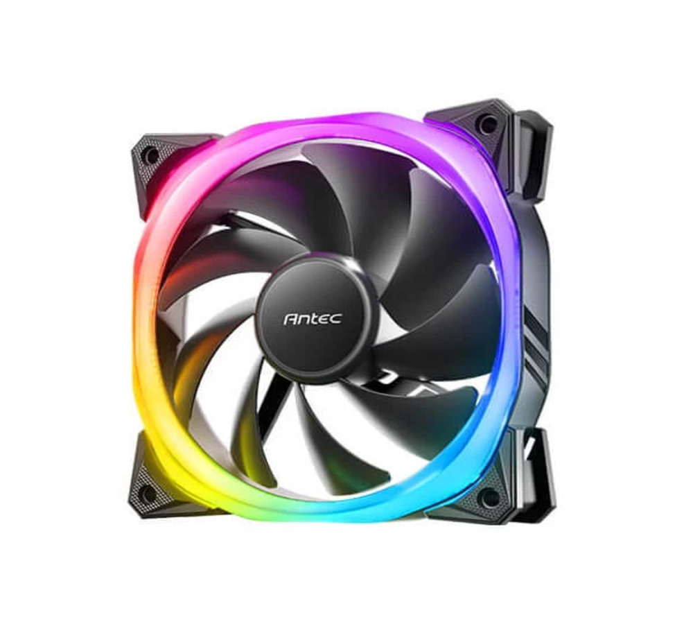 Antec Fusion 120 Argb 120mm Cabinet Fan Black (Single Pack) (FUSION120-ARGB-BLACK)