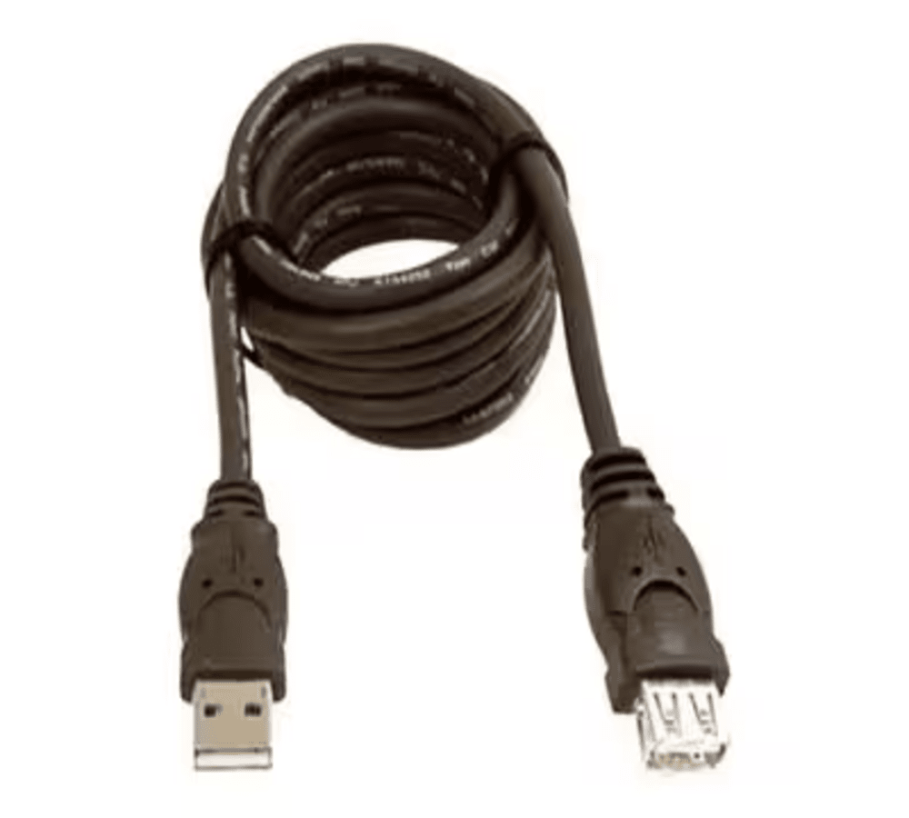 Belkin 3ft USB A/A 2.0 Extension Cable, M/F, 480Mps - USB extension cable - USB to USB - 3 ft