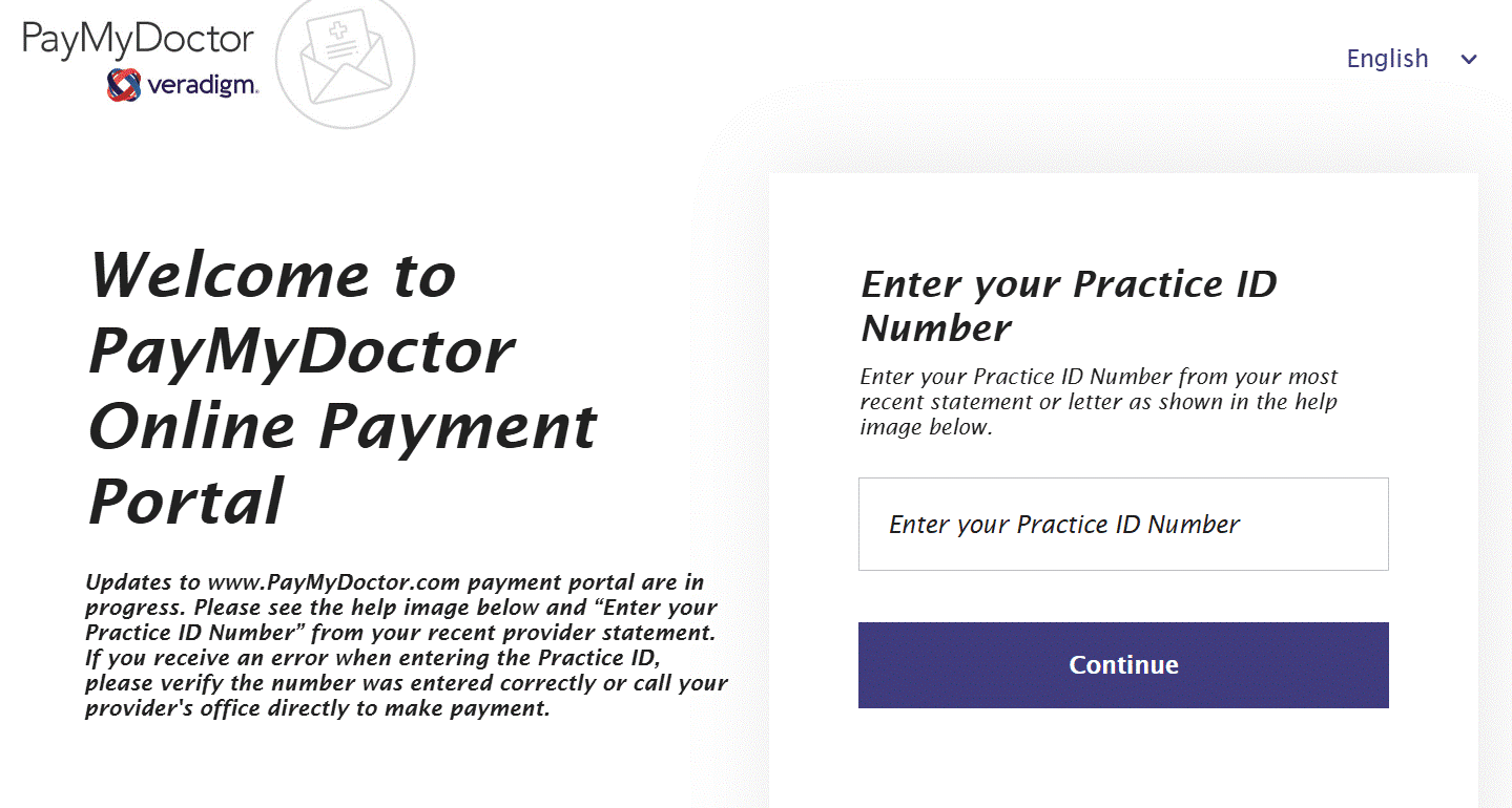 Pay My Doctor Login