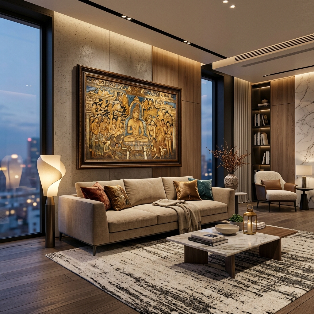Bringing Heritage Home: Decorating with Sacred Ajanta Art