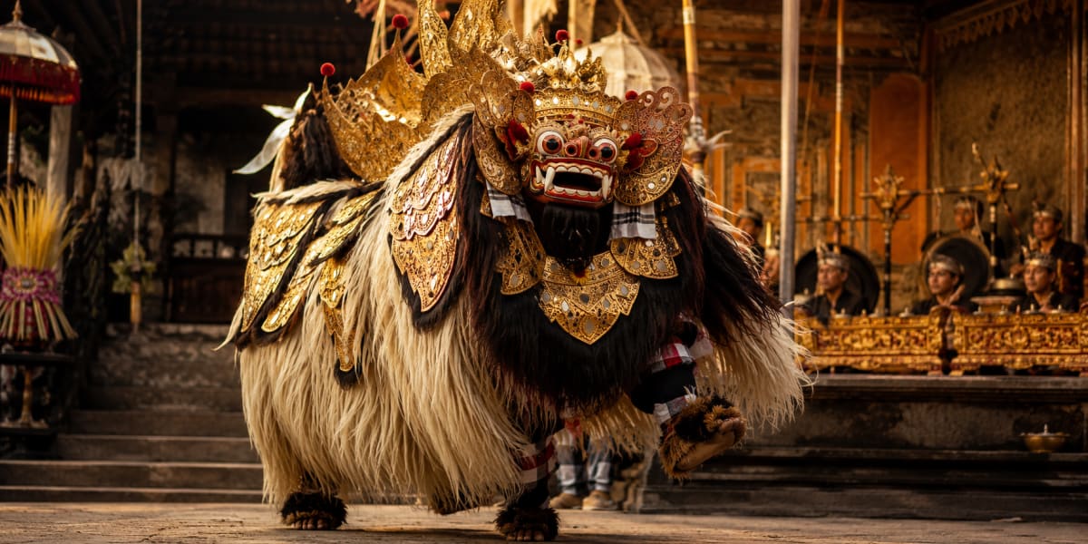 Barong and Rangda ceremonial dance, Bali