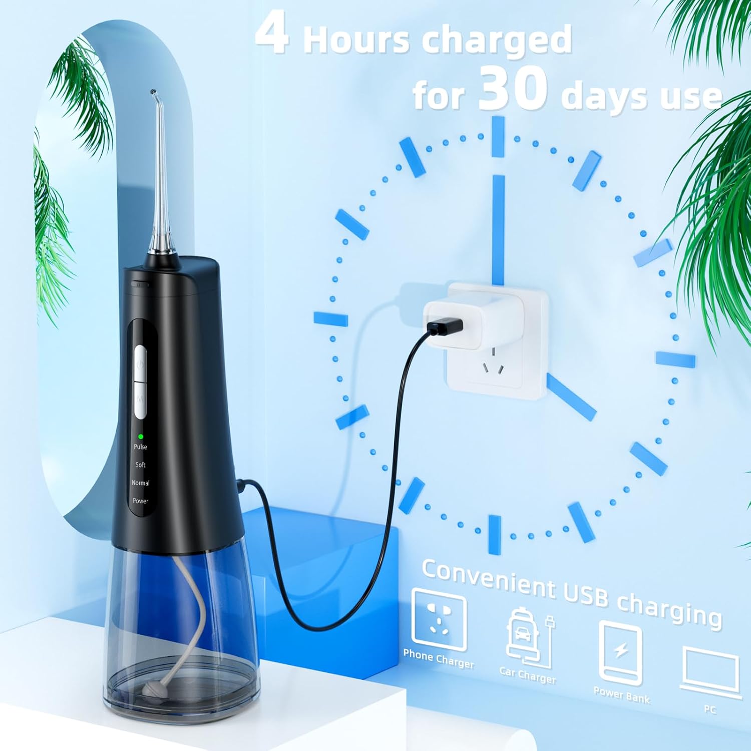 Cordless Portable Water Flosser thumbnail 3