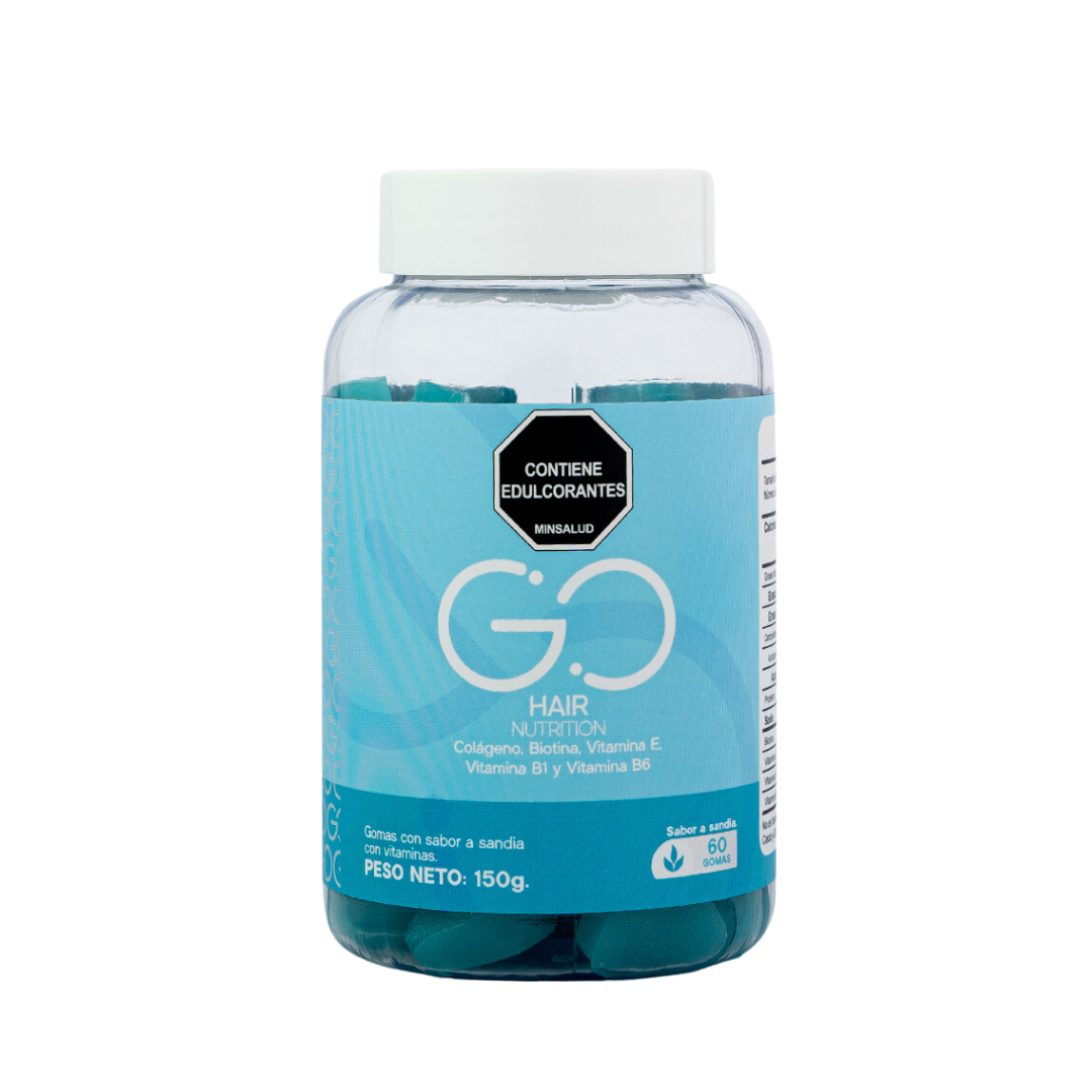 Linea Go Go Hairvitaminas en Gomitas