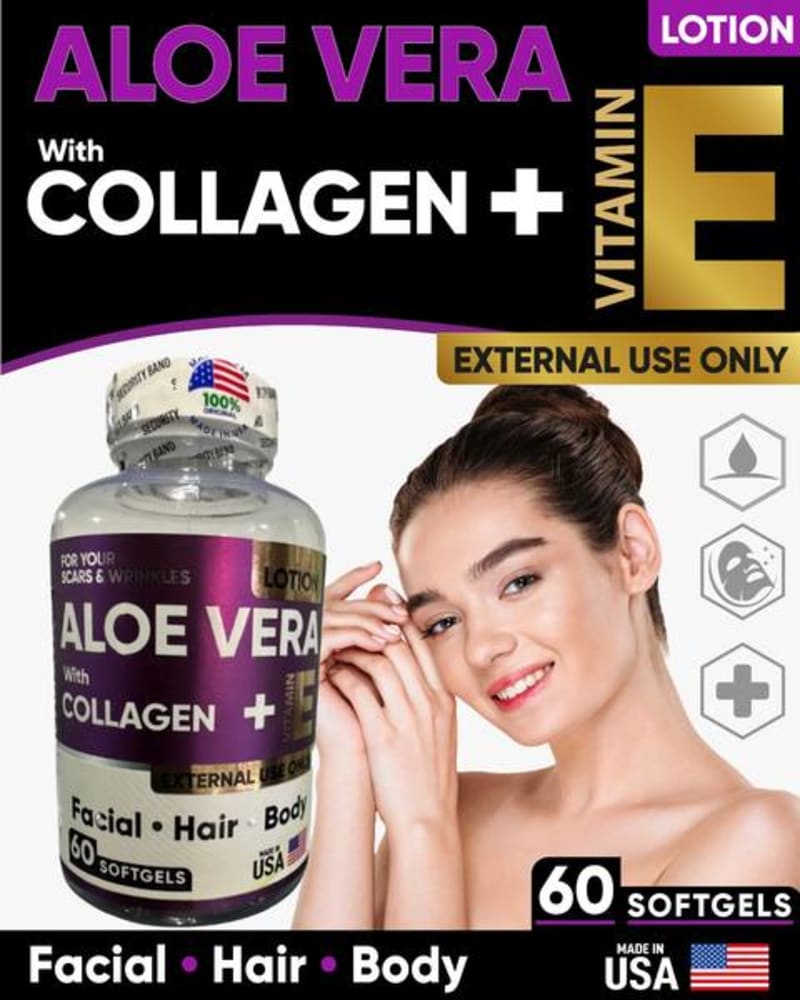 Aloe Vera + Colágeno + Vitamina E X60 — comprar en Colombia con envío