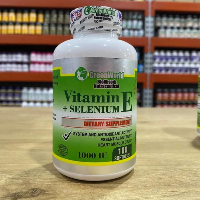 Vitamina E + Selenio Greenworld X1 — comprar en Colombia con envío
