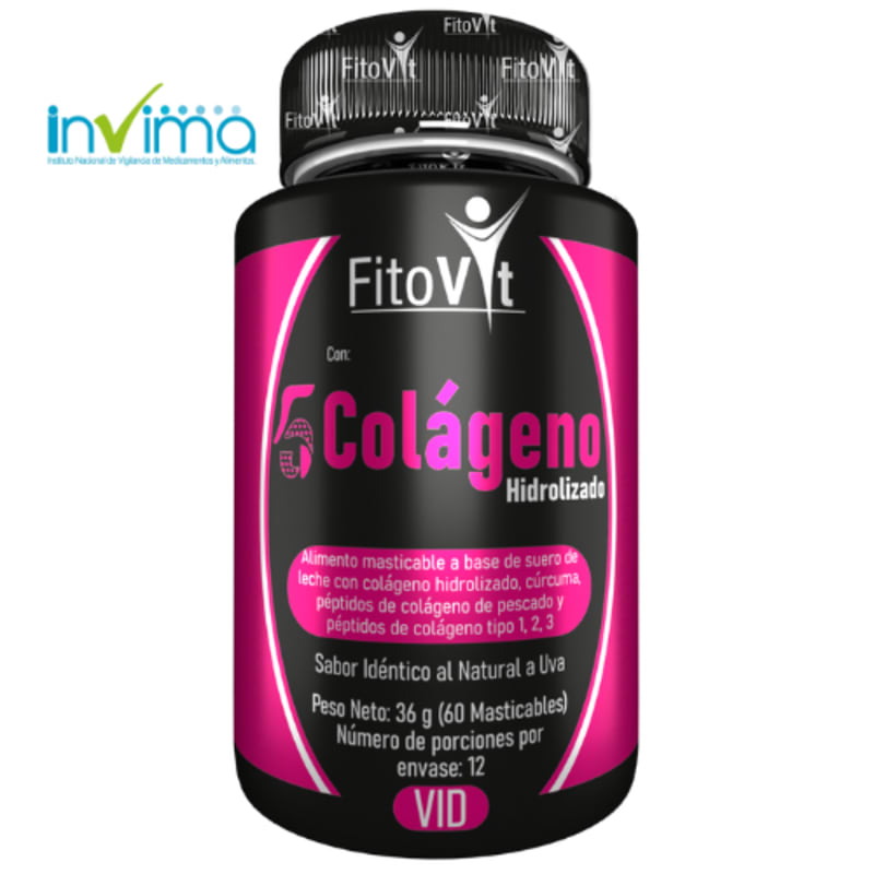 Colageno X 60 Und Fitovit — comprar en Colombia con envío
